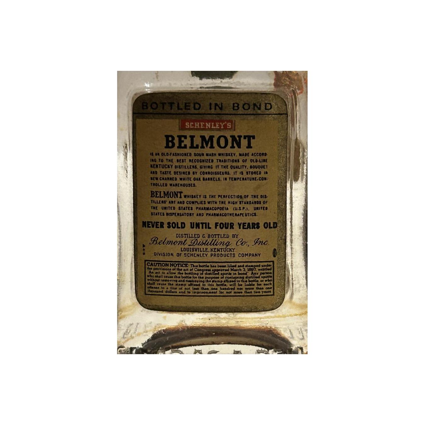Schenley Bonded Belmont 3