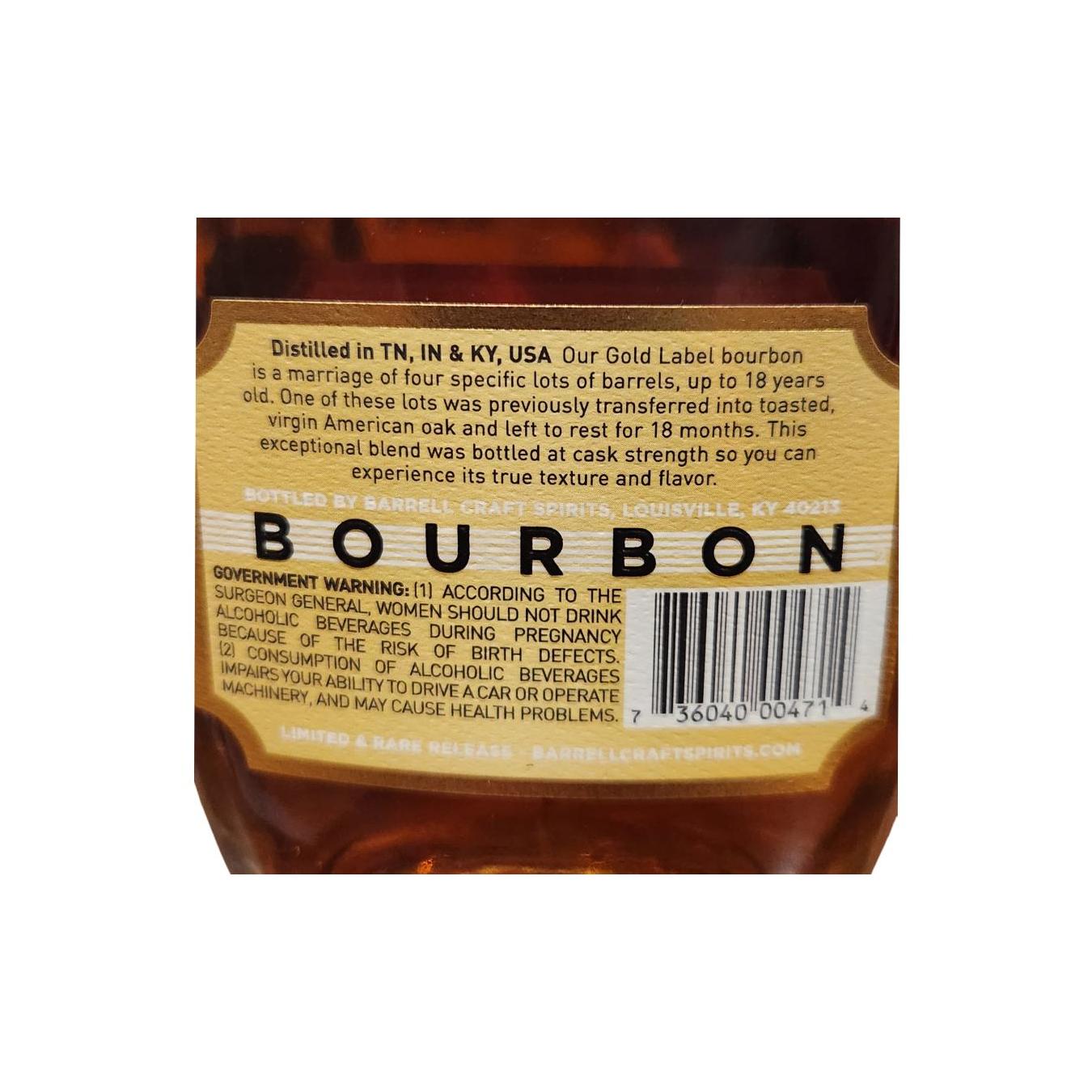 Barrell Bourbon Gold Label 2