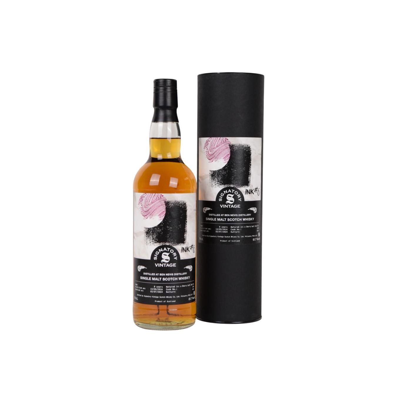 Ben Nevis 2016 8 Years Single Malt Whisky