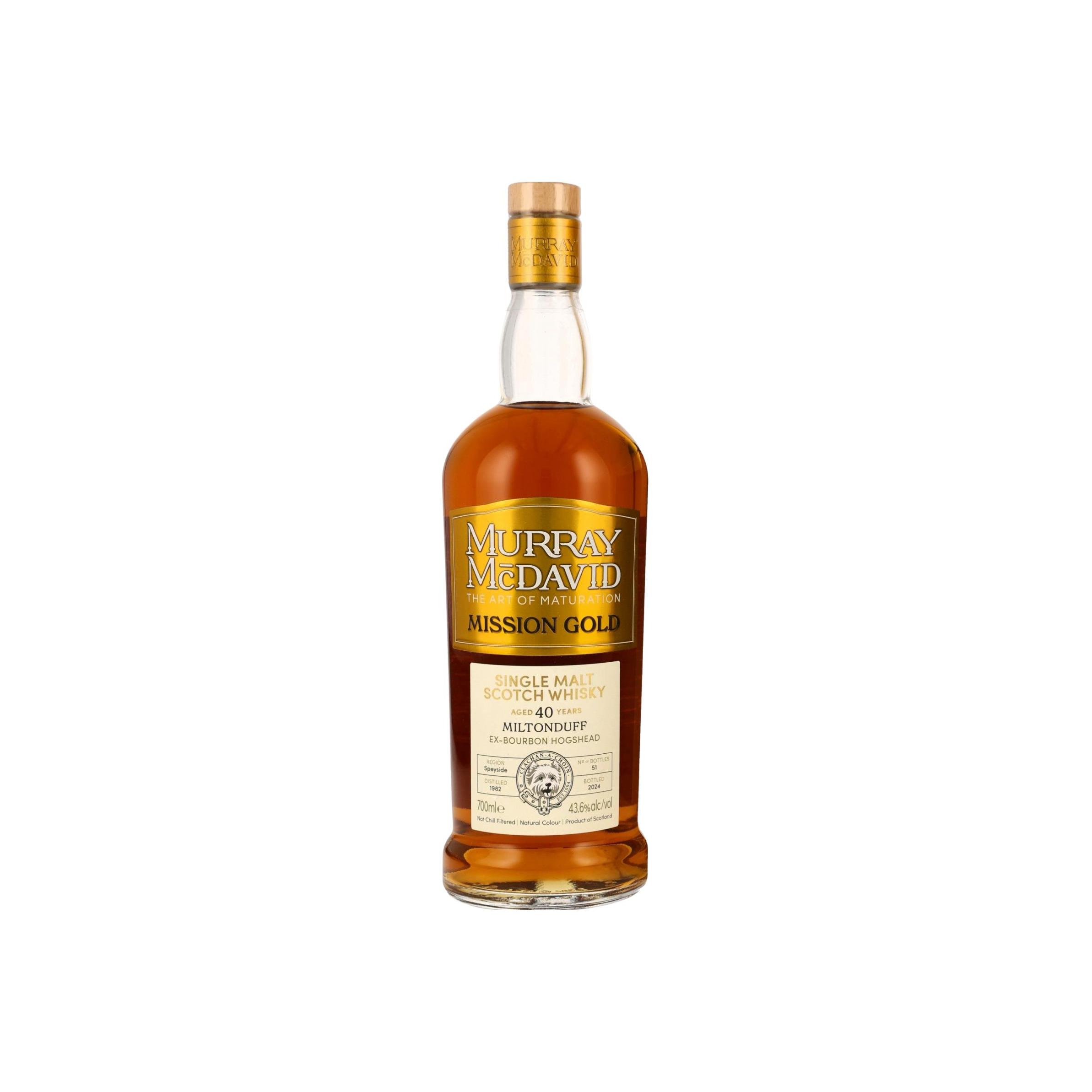 Miltonduff 1982 40 Years Single Malt Whisky
