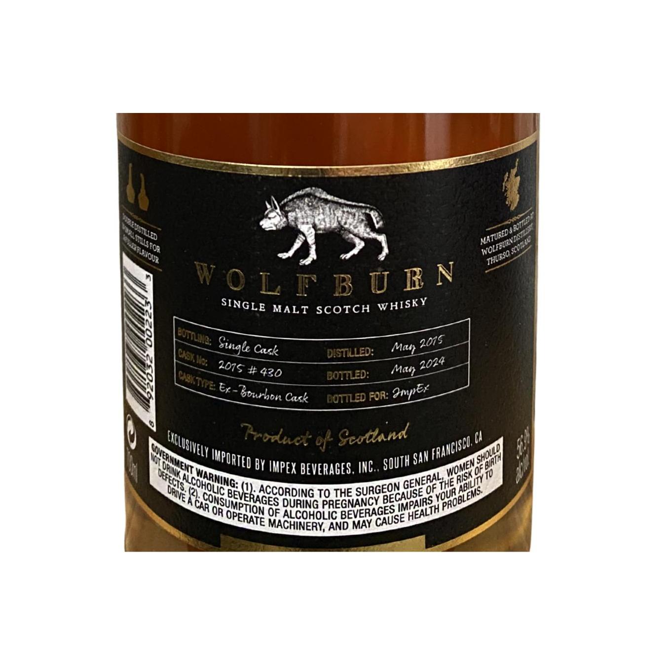 Wolfburn 2015 9 Years Single Malt Whisky 3