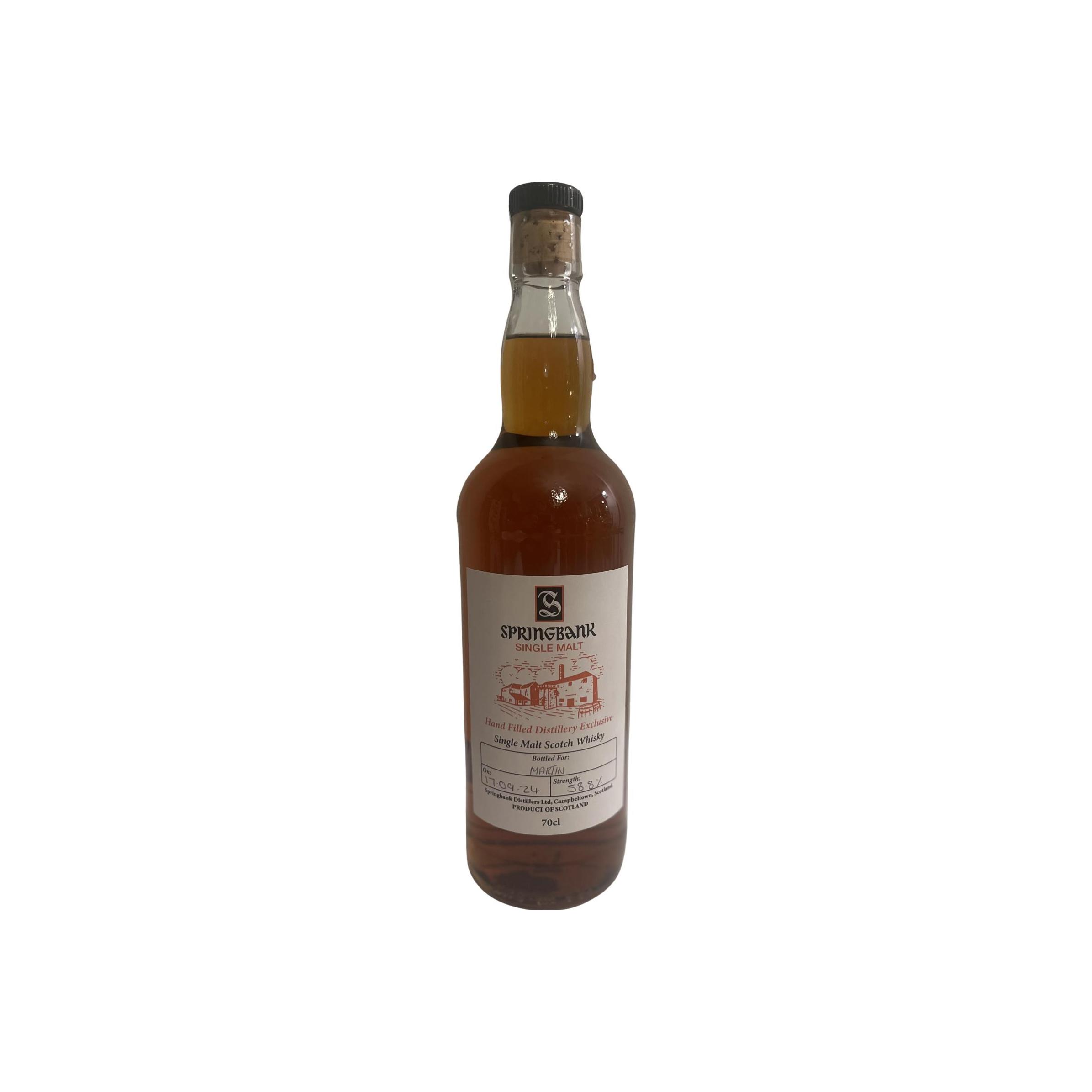 Springbank Single Malt Whisky
