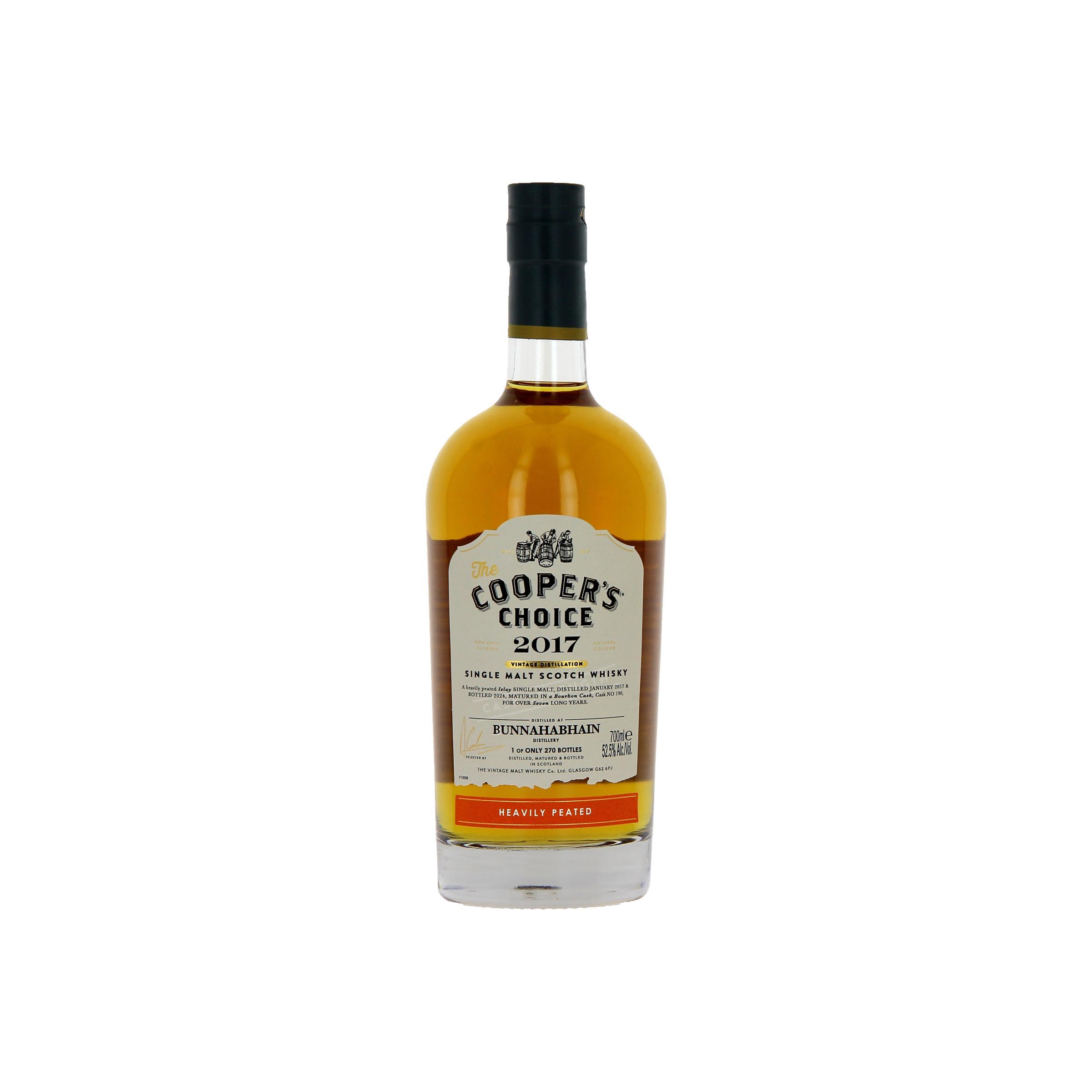 Bunnahabhain The Cooper's Choice 2017 7 Years Single Malt Whisky