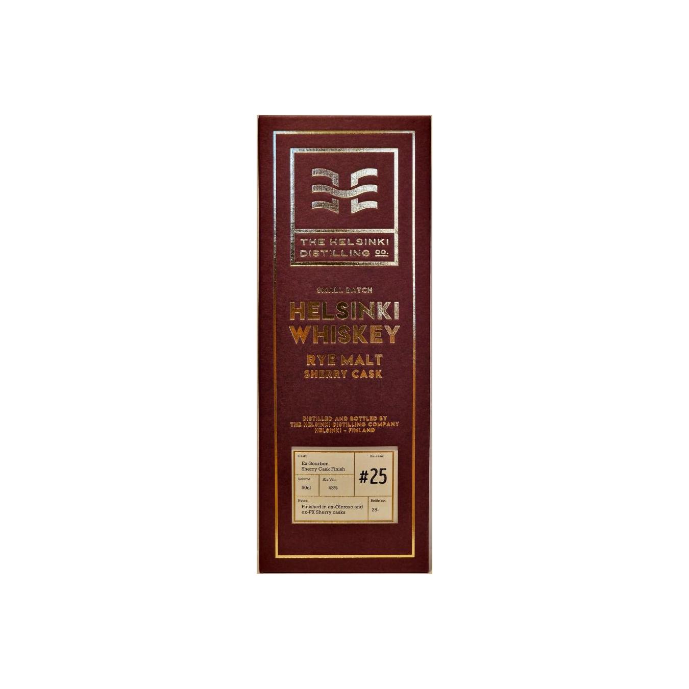 Helsinki Whiskey Rye Malt - Release #25 2