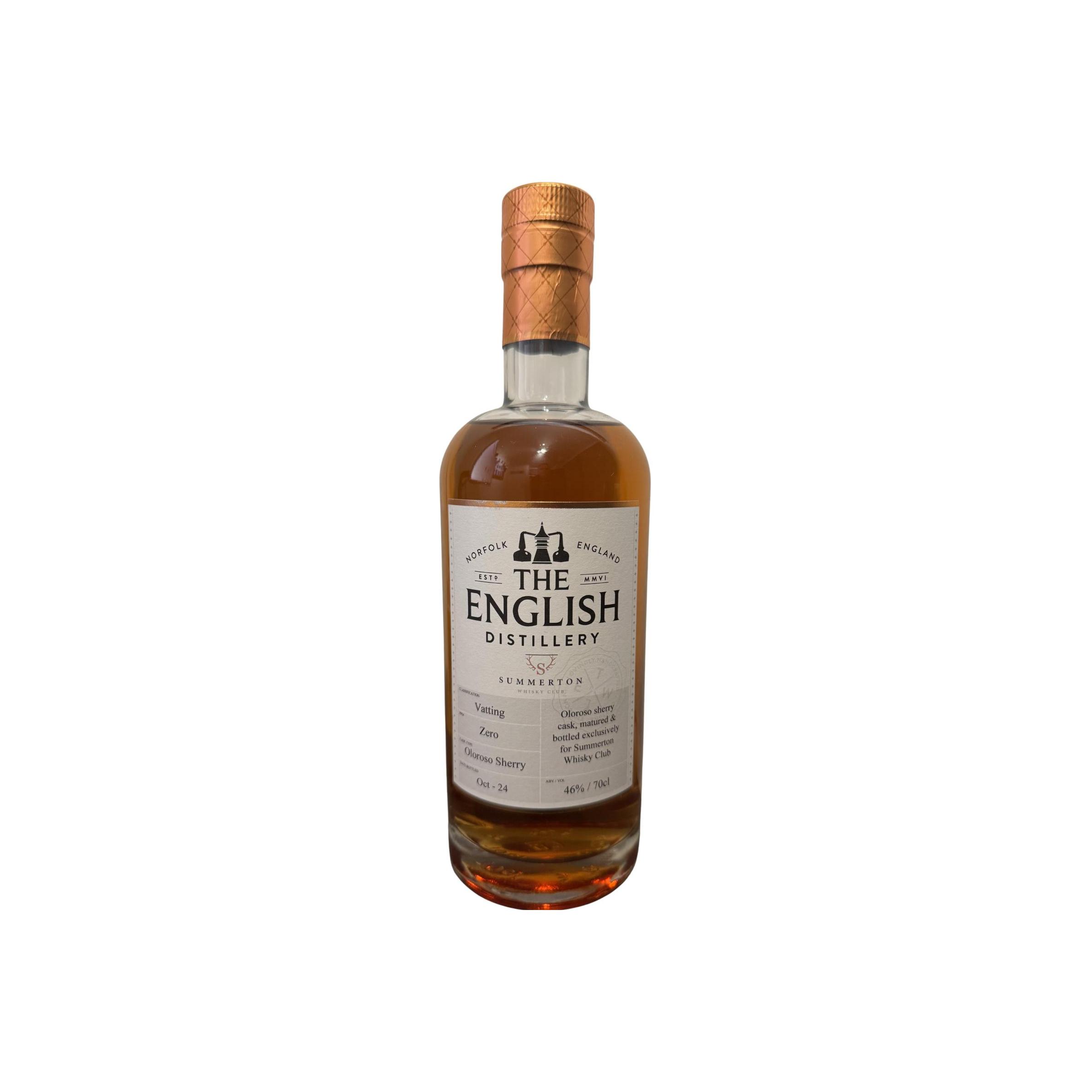 The English Whisky Single Malt Whisky