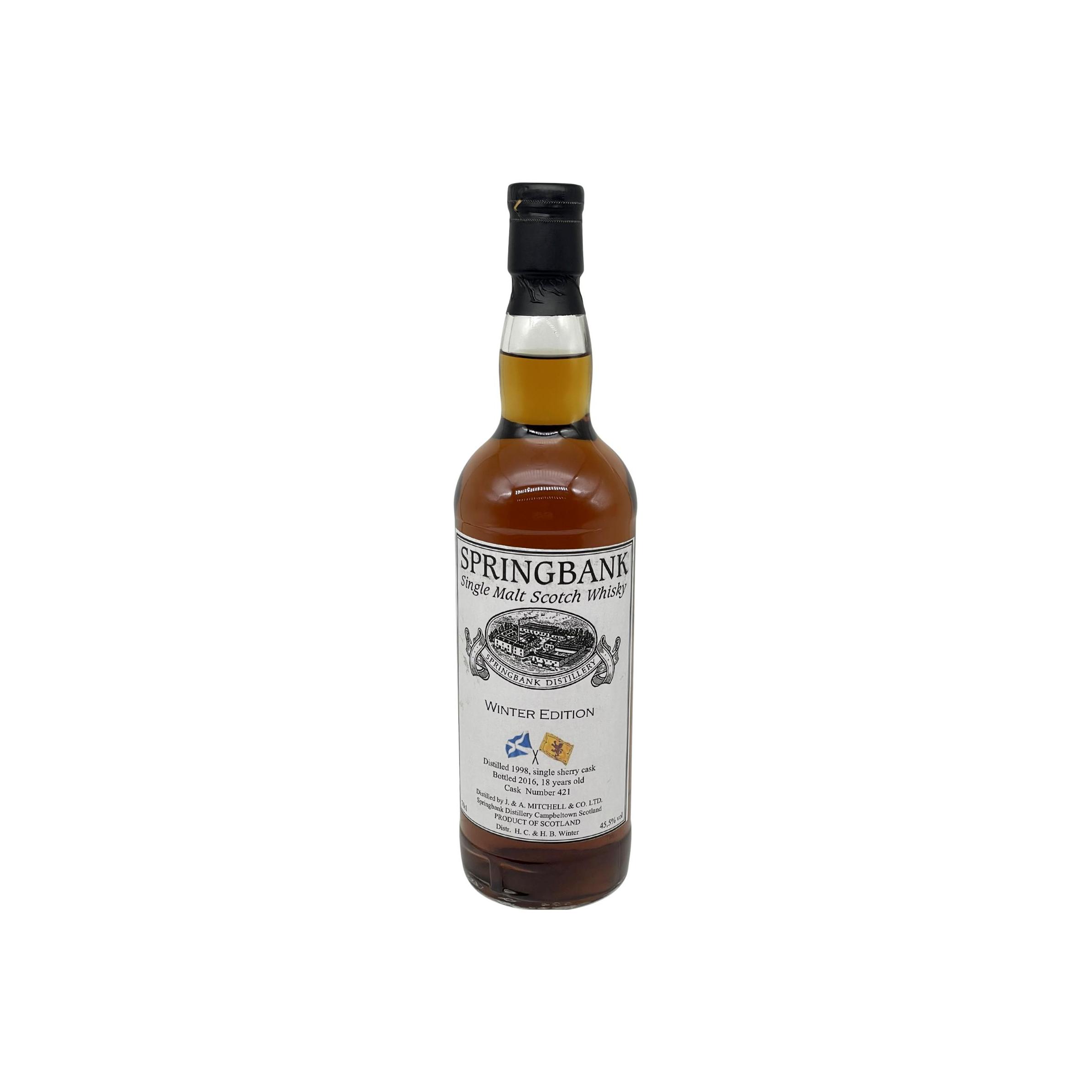 Springbank Private Bottling 1998 18 Years Single Malt Whisky