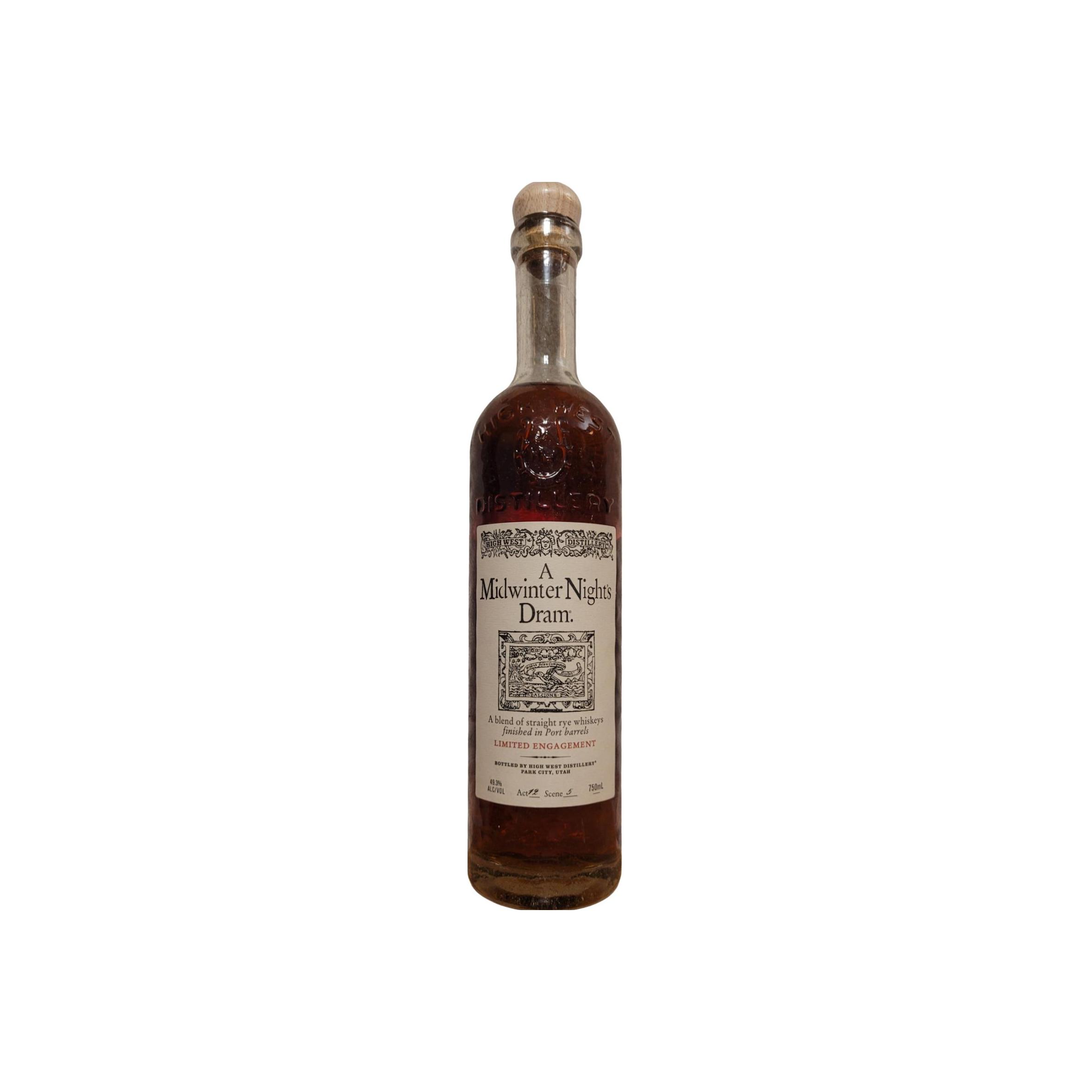 High West 4 Years Rye Whisky