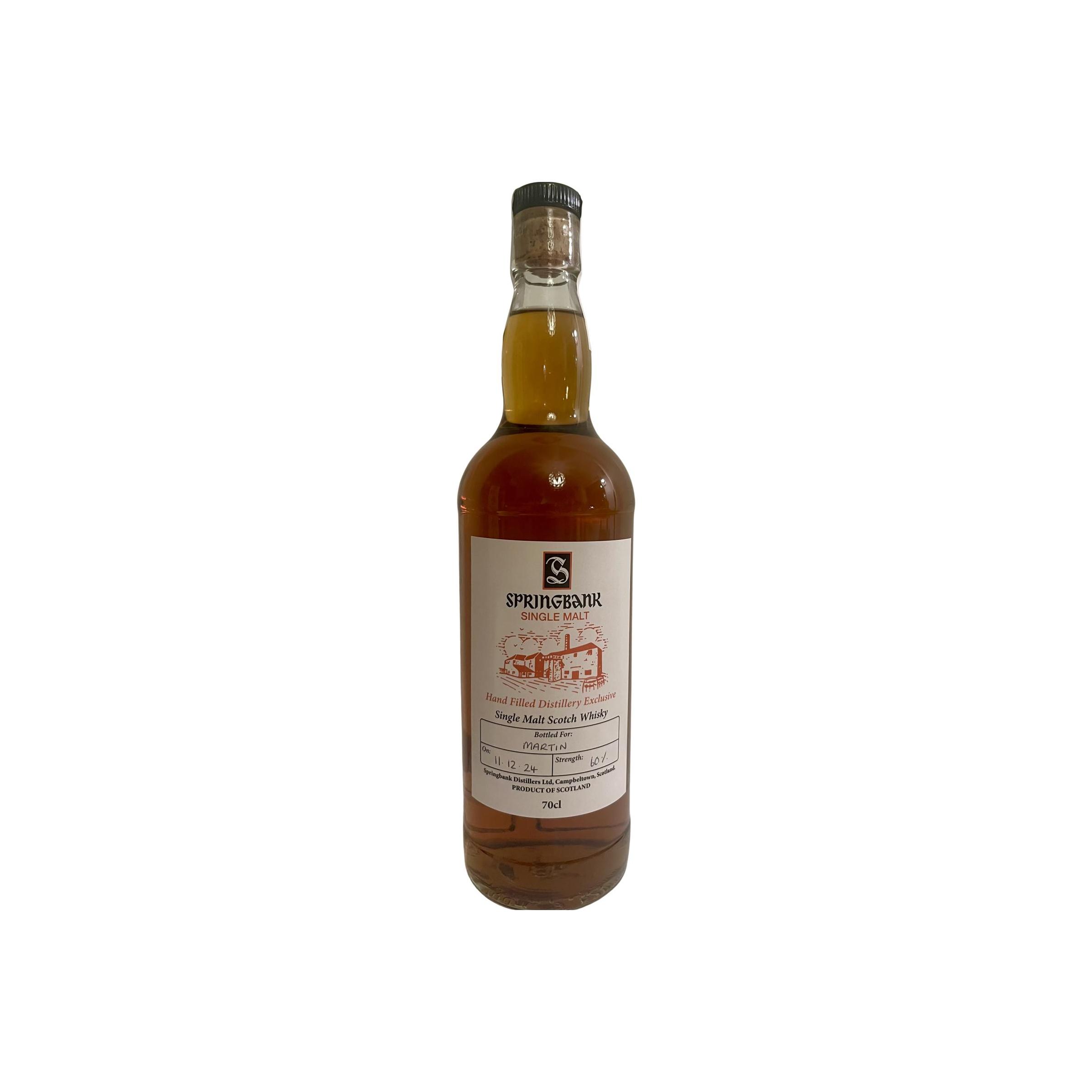 Springbank Single Malt Whisky