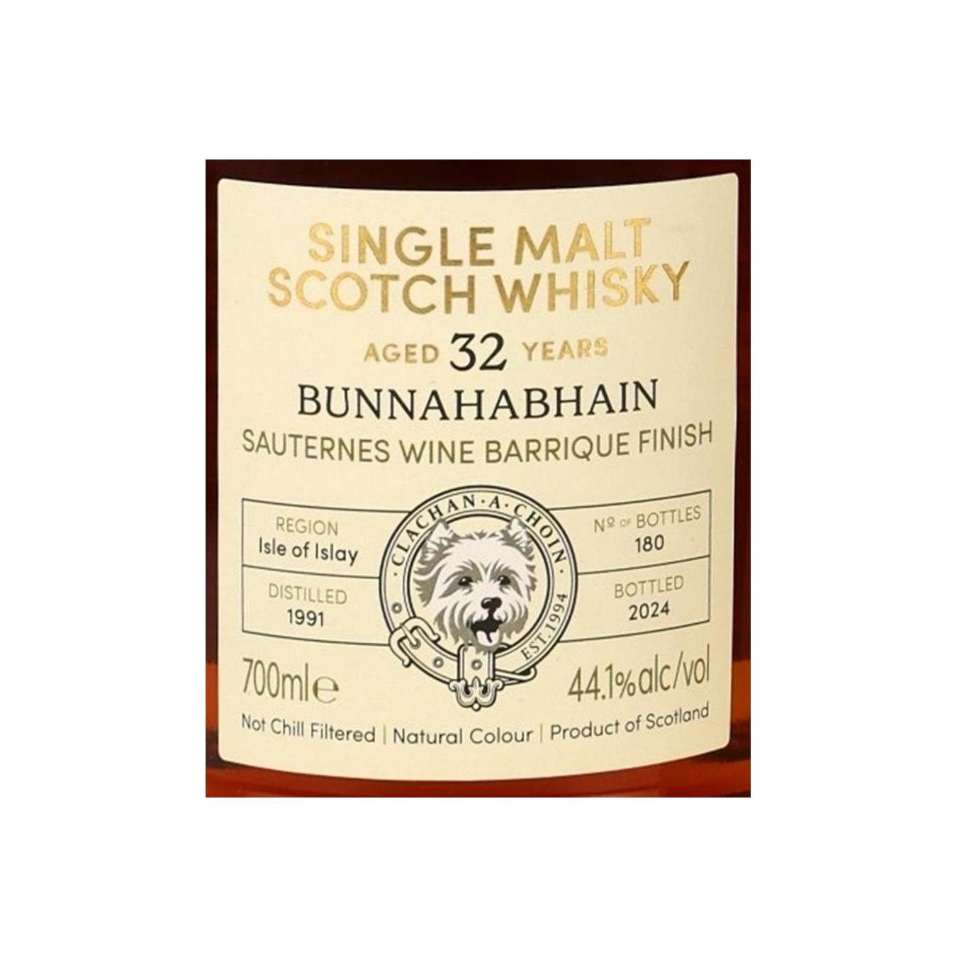 Bunnahabhain 1991 32 Years Single Malt Whisky 3