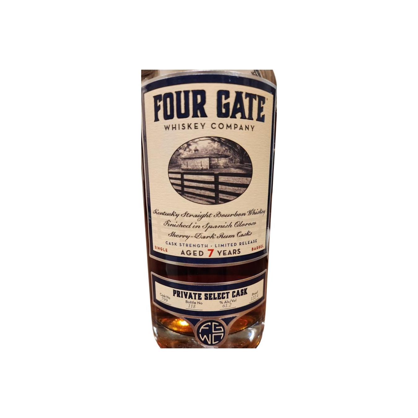 Four Gate Whiskey Company 07-year-old FGWC