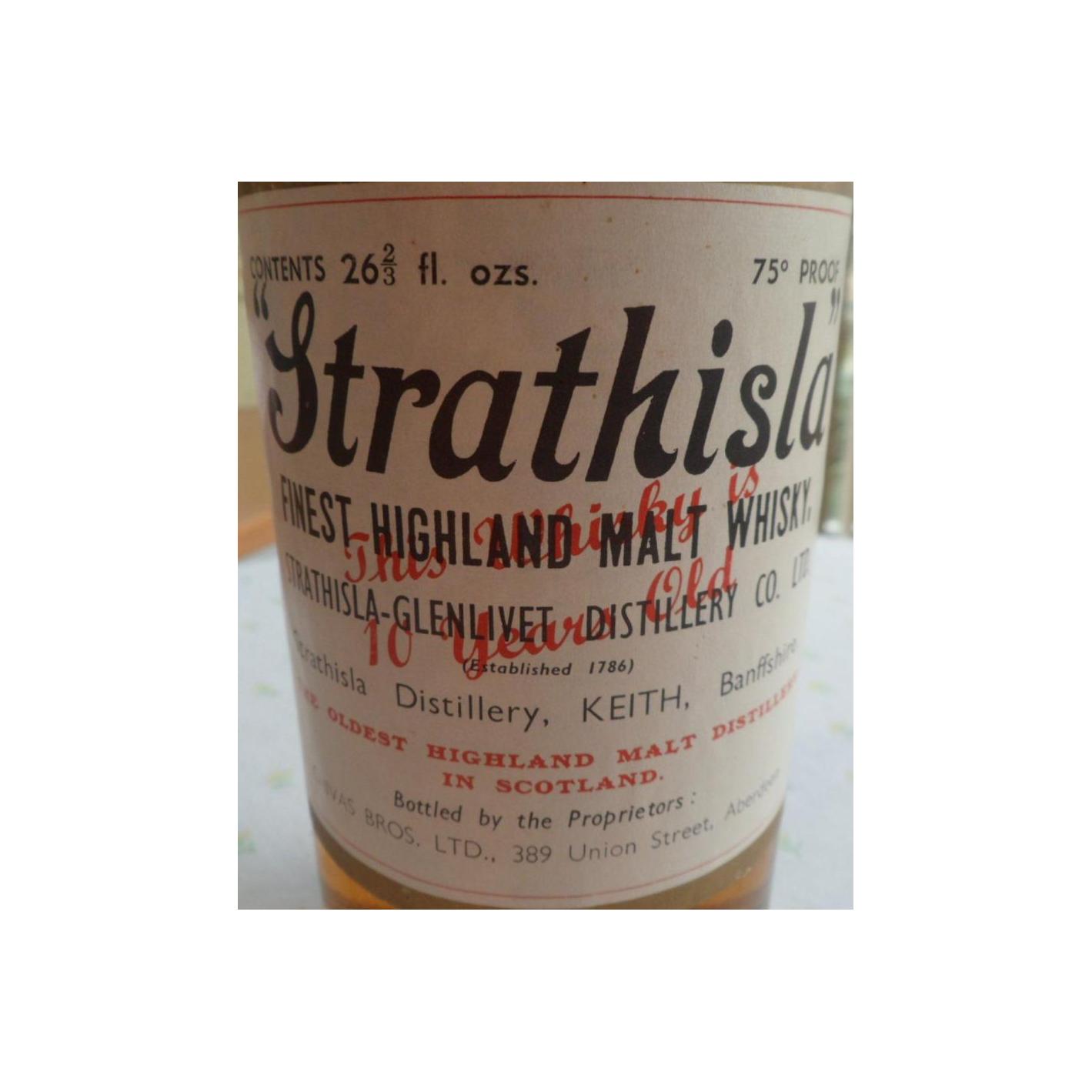 Strathisla 10 Years Single Malt Whisky