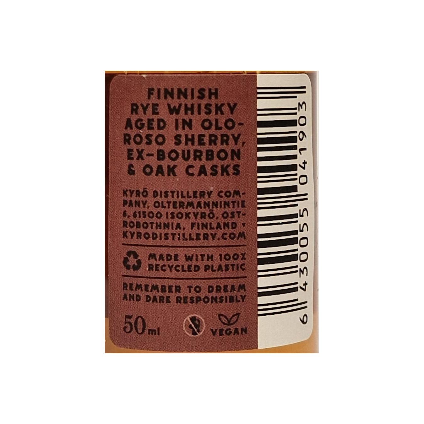 Kyrö Malt Oloroso 2