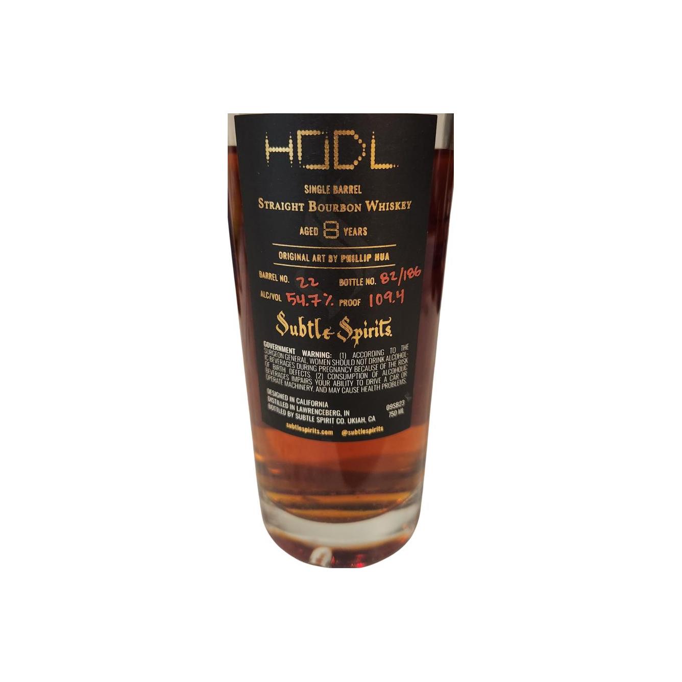 Subtle Spirits Single Barrel 2