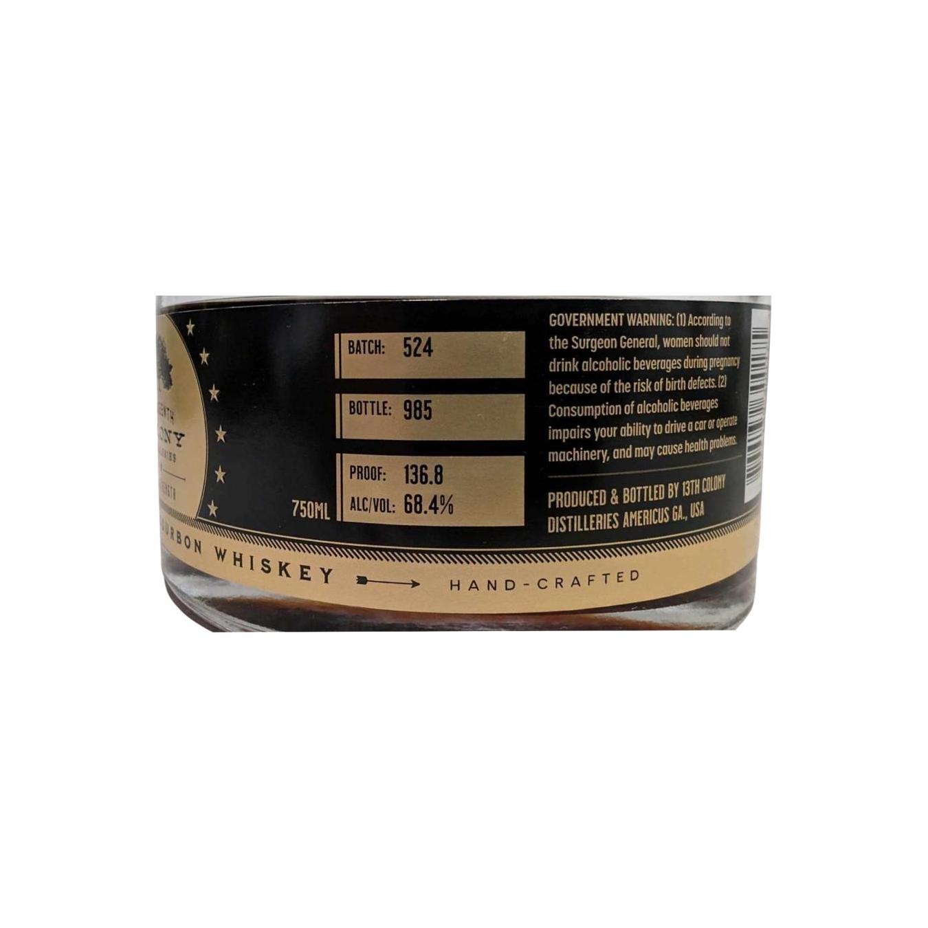 Thirteenth Colony Cask Strength 2