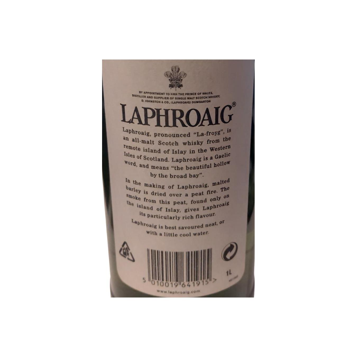 Laphroaig 10 Years Single Malt Whisky 2