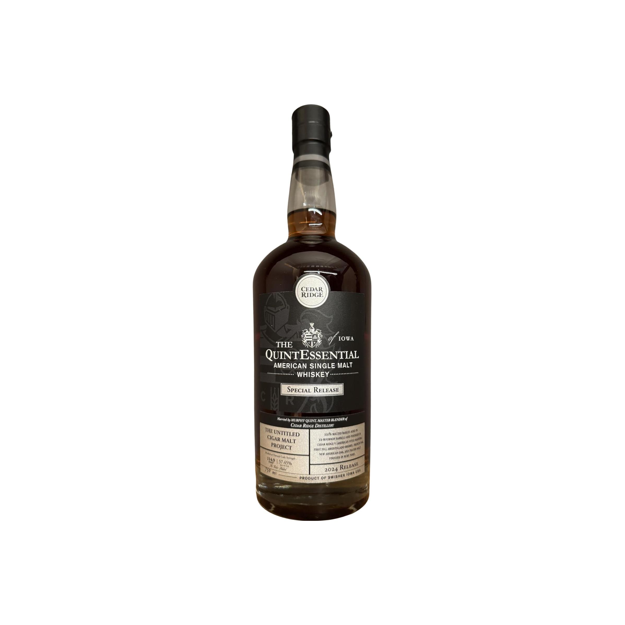 Cedar Ridge The QuintEssential Cigar Malt