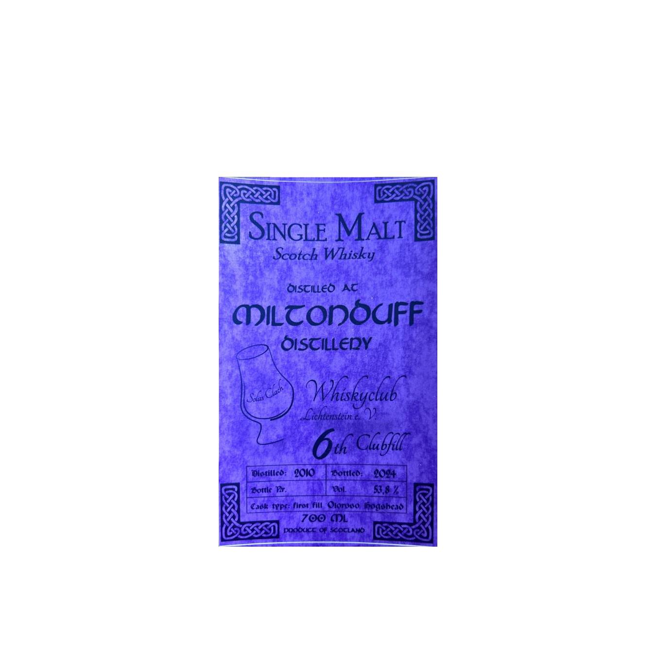 Miltonduff 2010 Single Malt Whisky 2