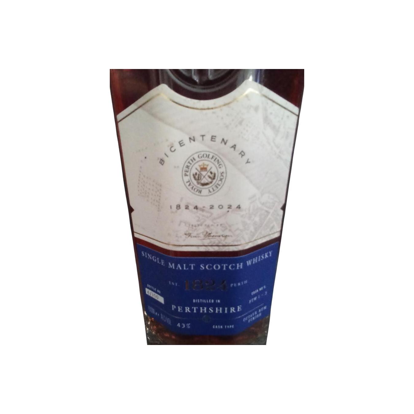 Single Malt Scotch Whisky Bicentenary 1824 -2024 2