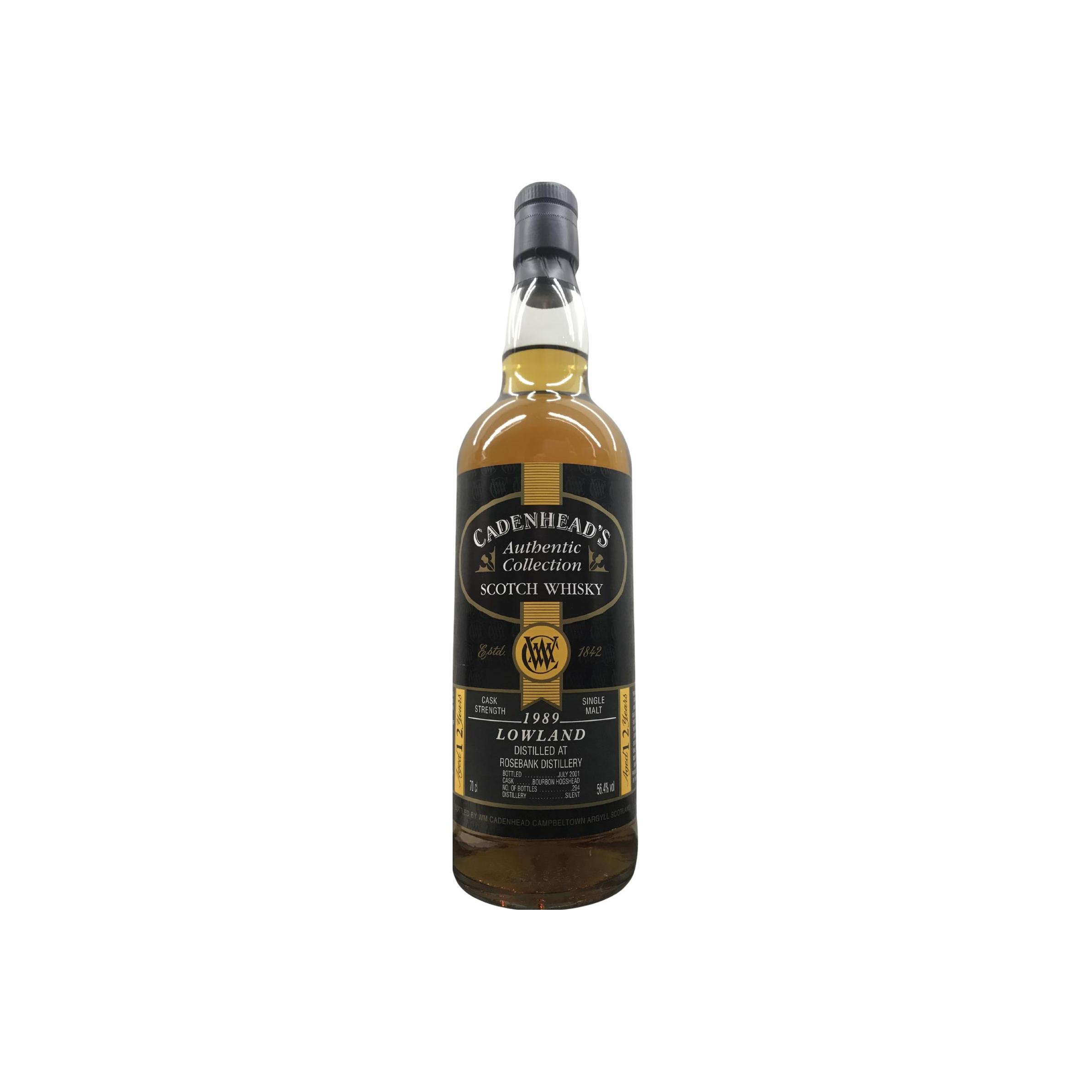 Rosebank Authentic Collection 1989 12 Years Single Malt Whisky