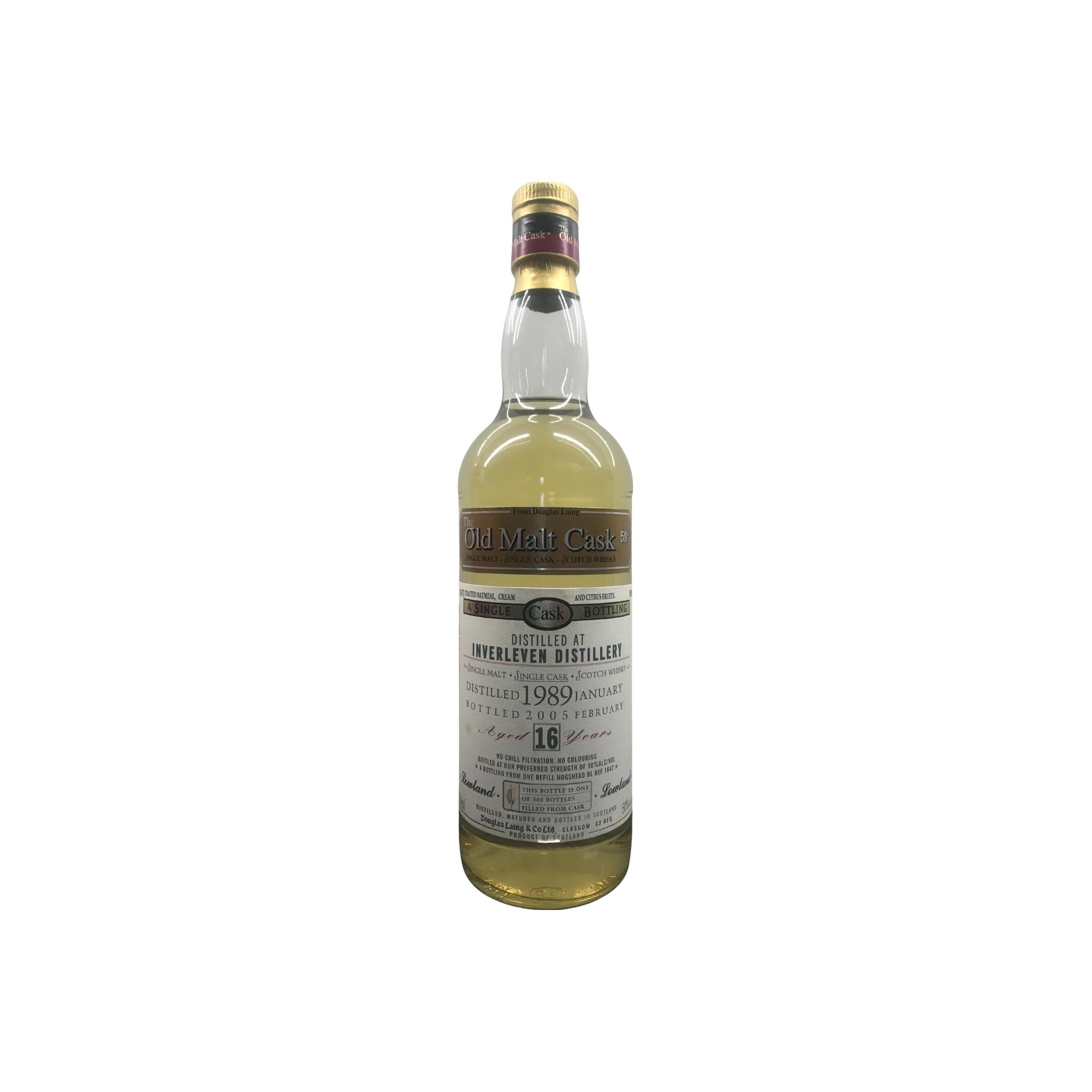 Inverleven 1989 16 Years Single Malt Whisky