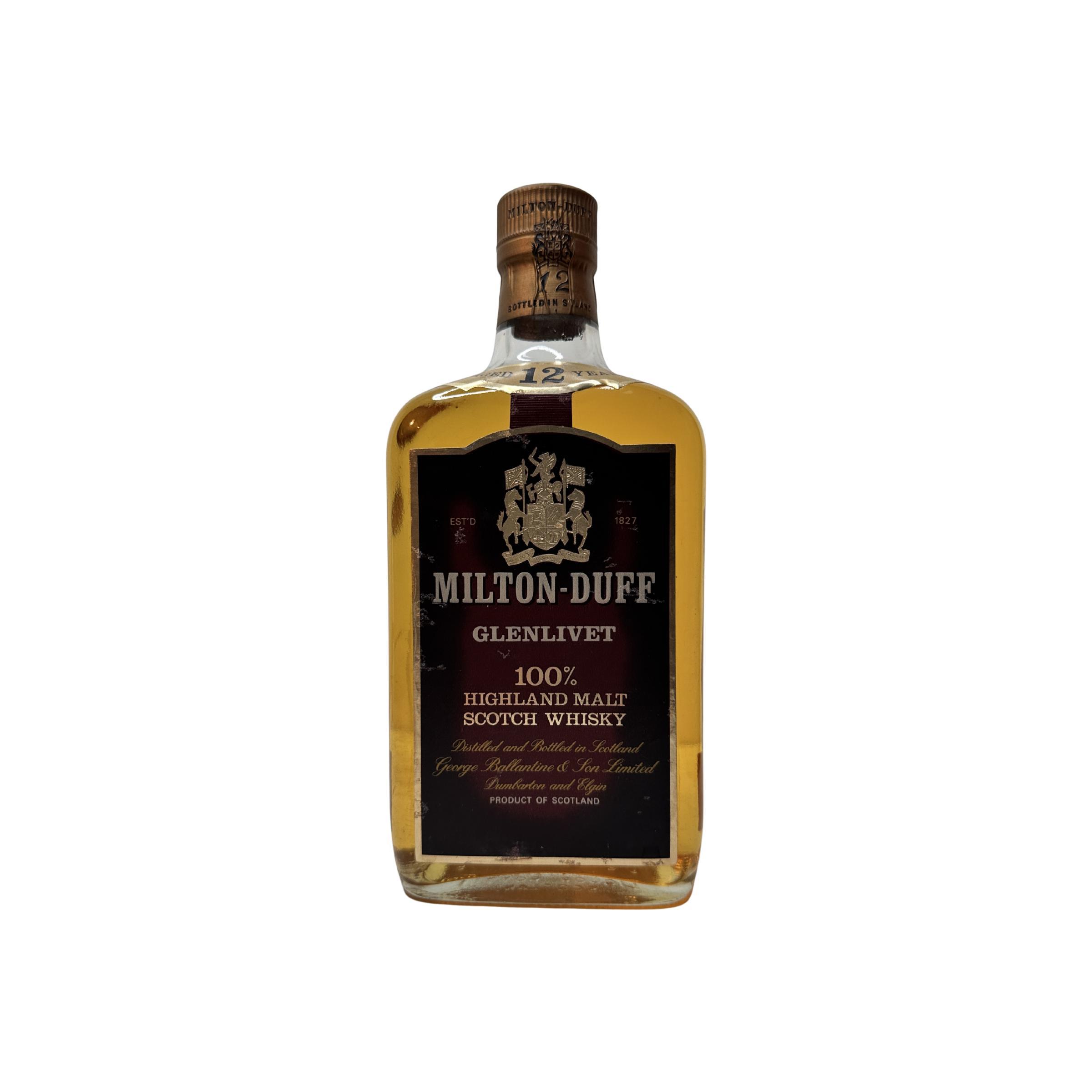 Miltonduff 12 Years Single Malt Whisky