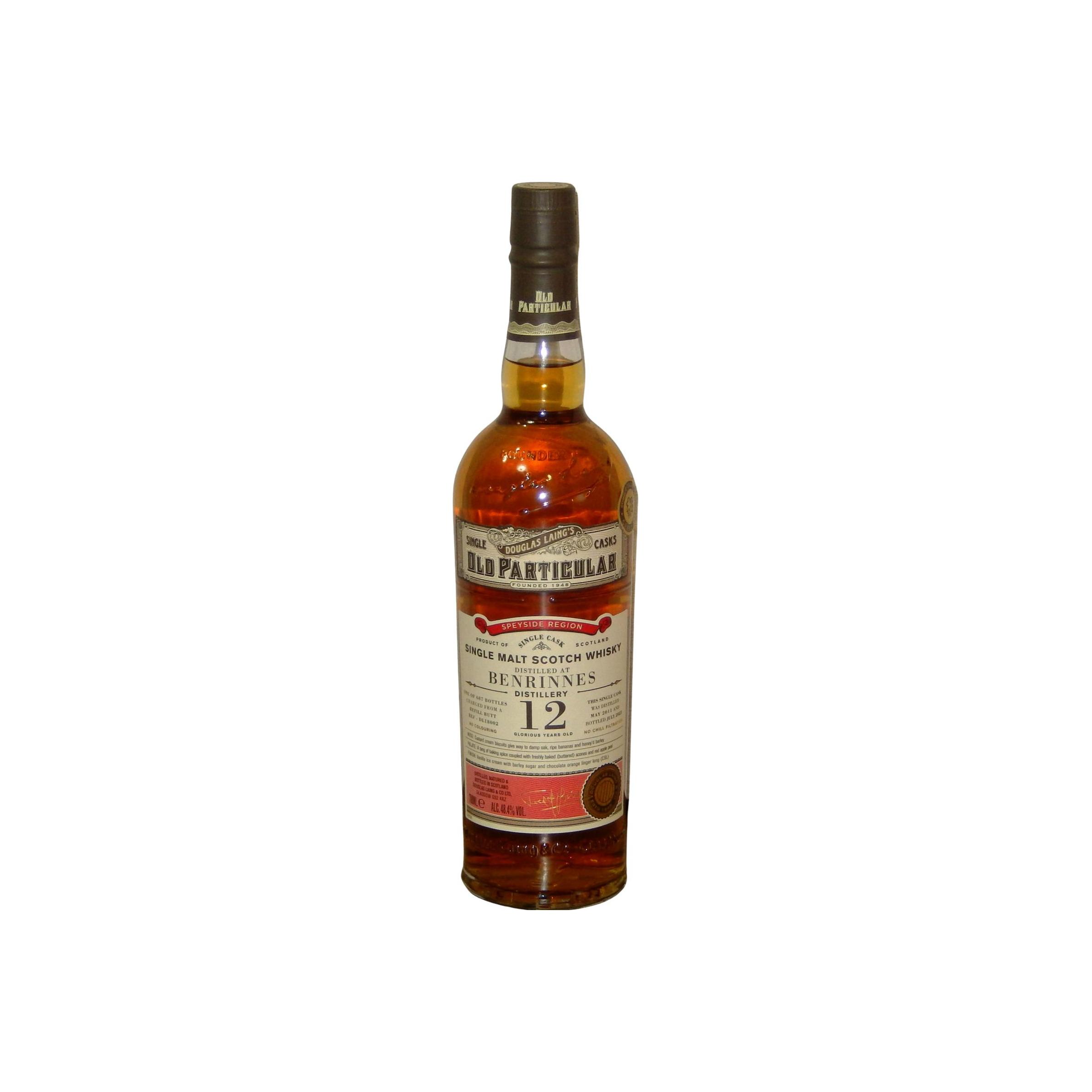 Benrinnes Old Particular 2011 12 Years Single Malt Whisky