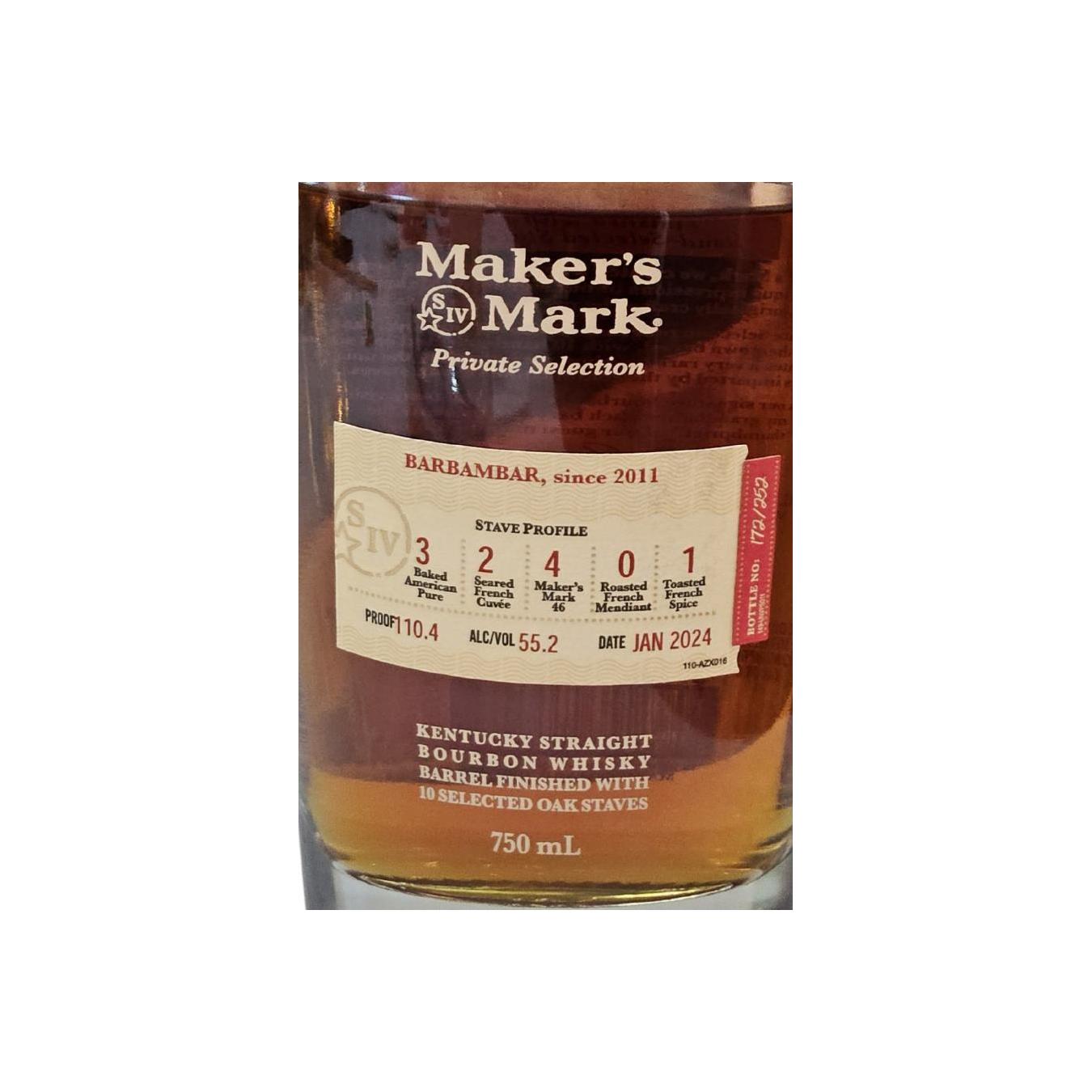 Maker's Mark Single Malt Whisky