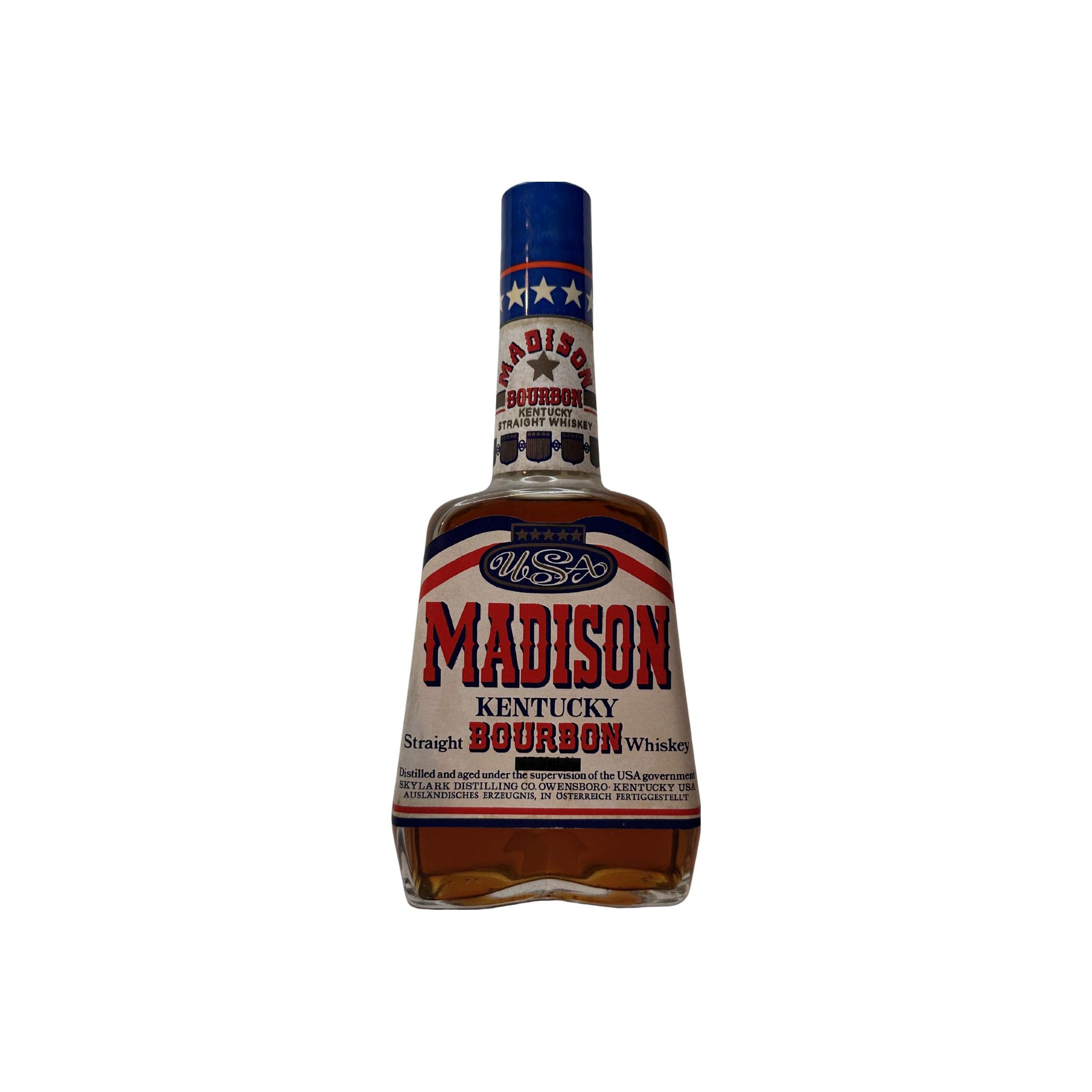 Madison Kentucky Straight Bourbon Whiskey