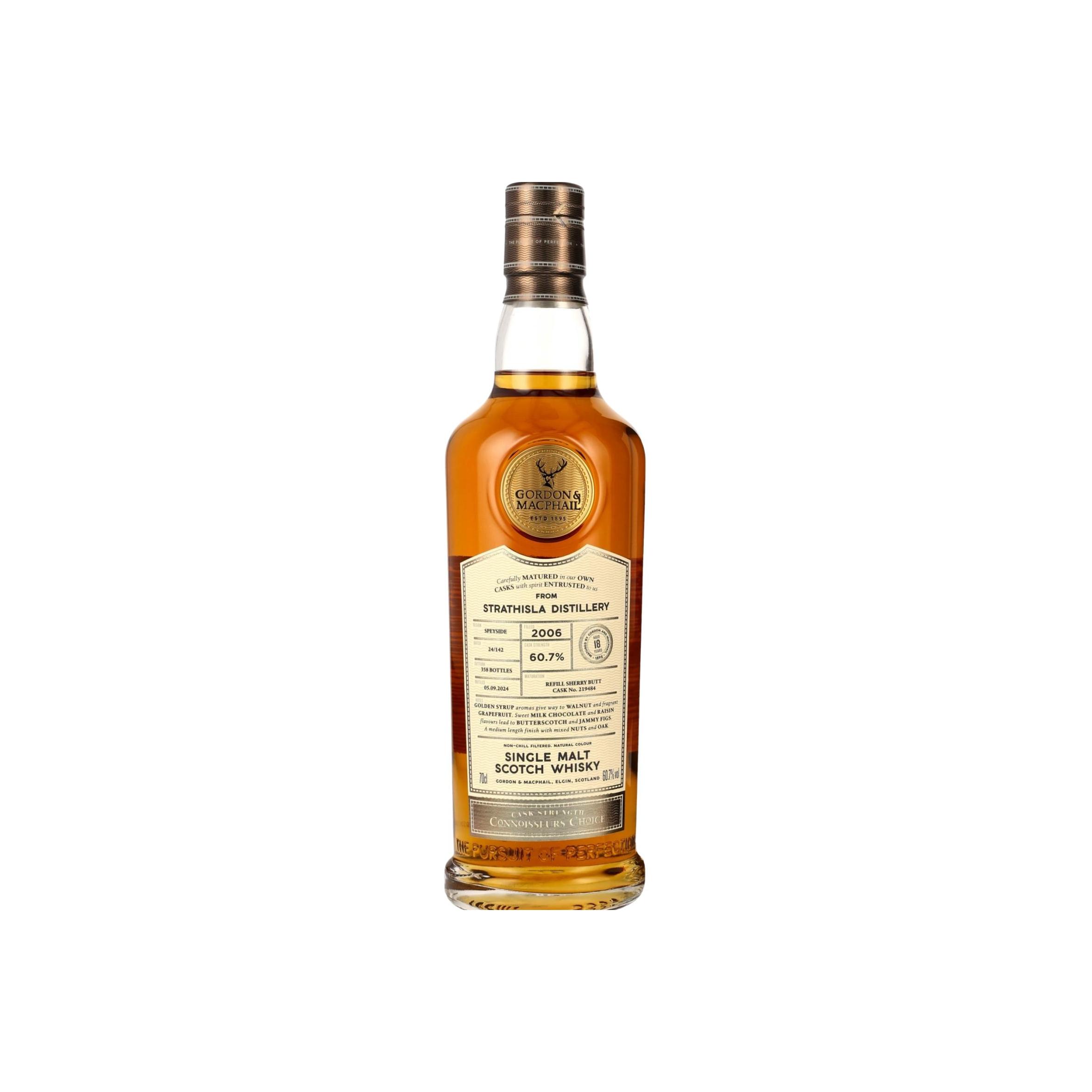 Strathisla Connoisseurs Choice - Cask Strength 2006 18 Years Single Malt Whisky