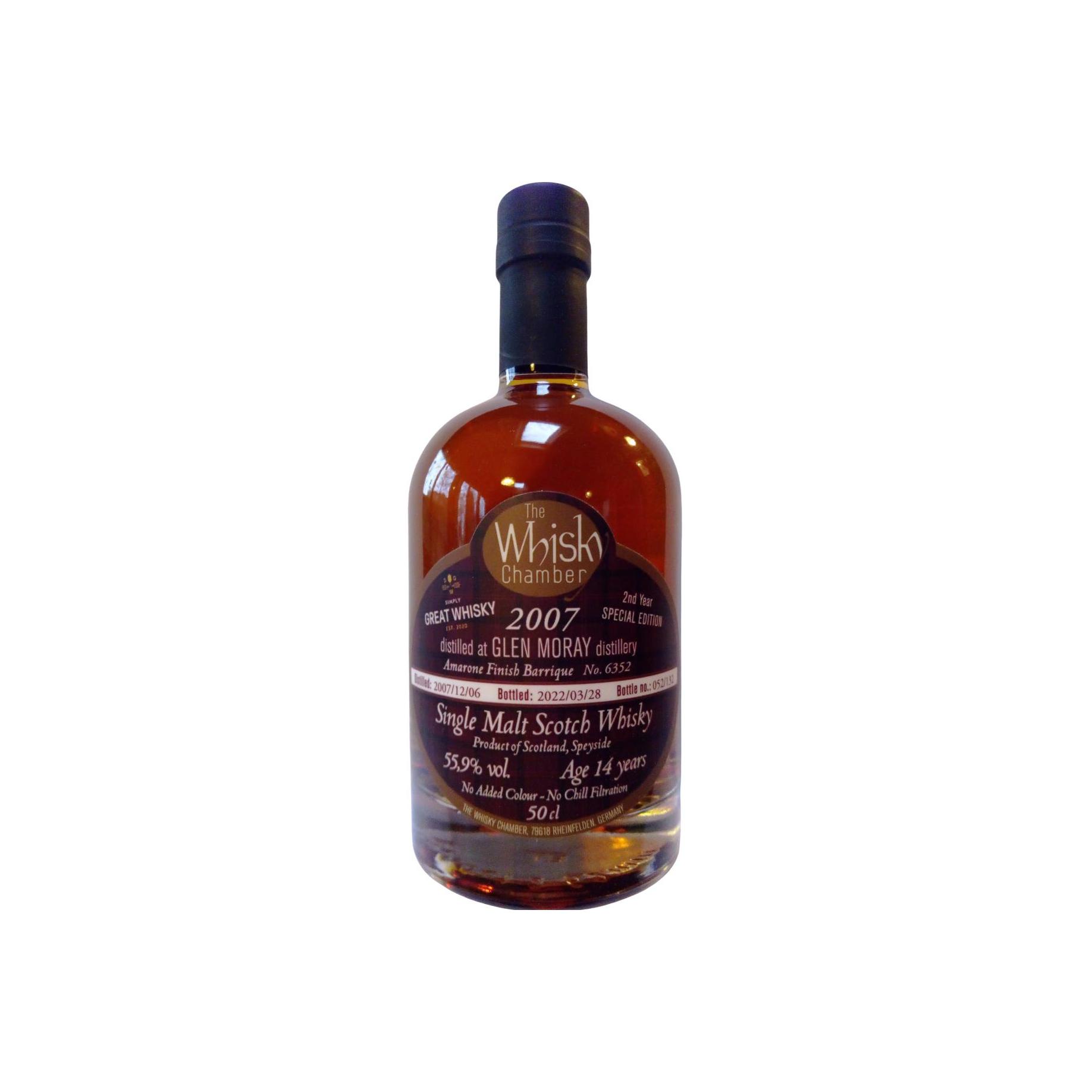 Glen Moray 2007 14 Years Single Malt Whisky