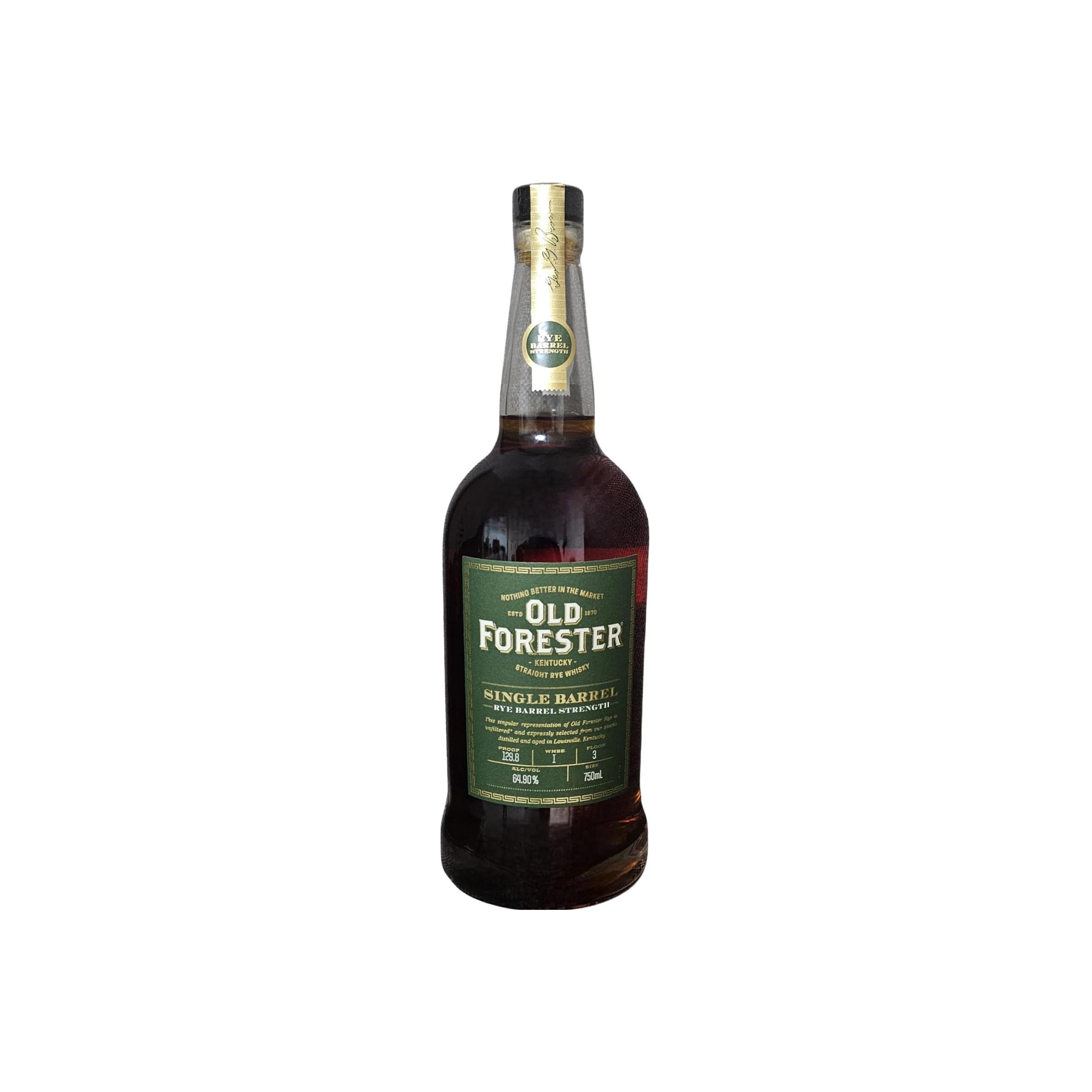 Old Forester Single Barrel Rye
