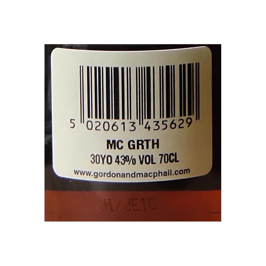 Glenrothes 30-year-old GM