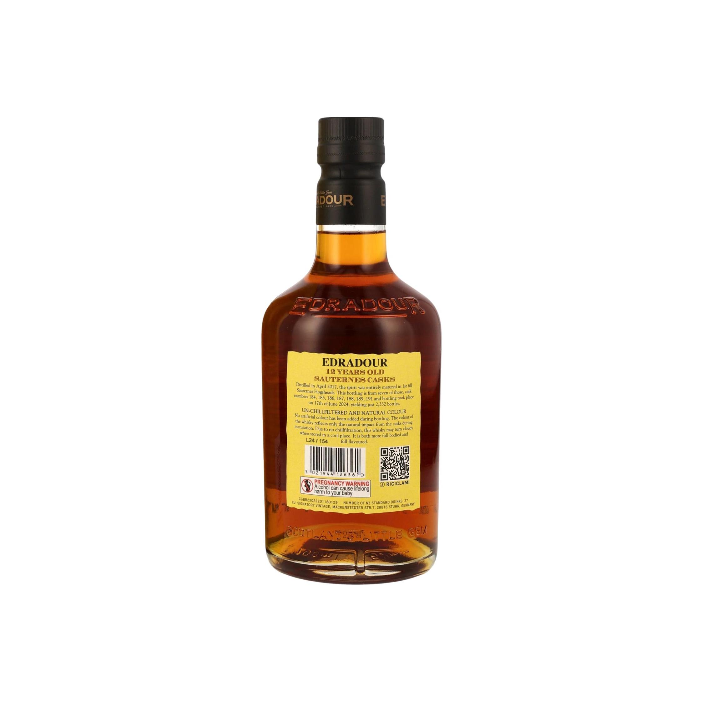 Edradour 2012 12 Years Single Malt Whisky 2