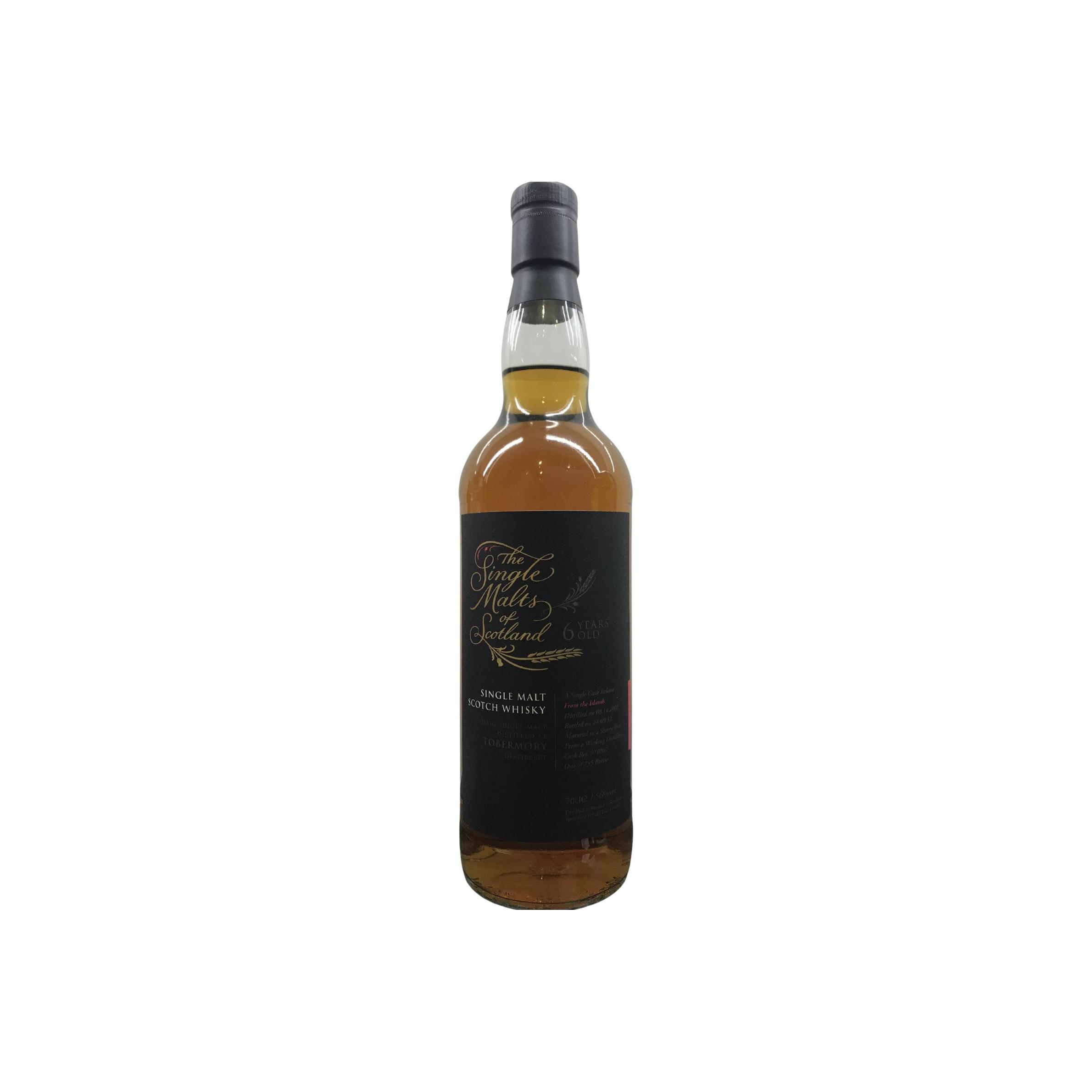 Tobermory The Single Malts of Scotland 2005 6 Years Single Malt Whisky