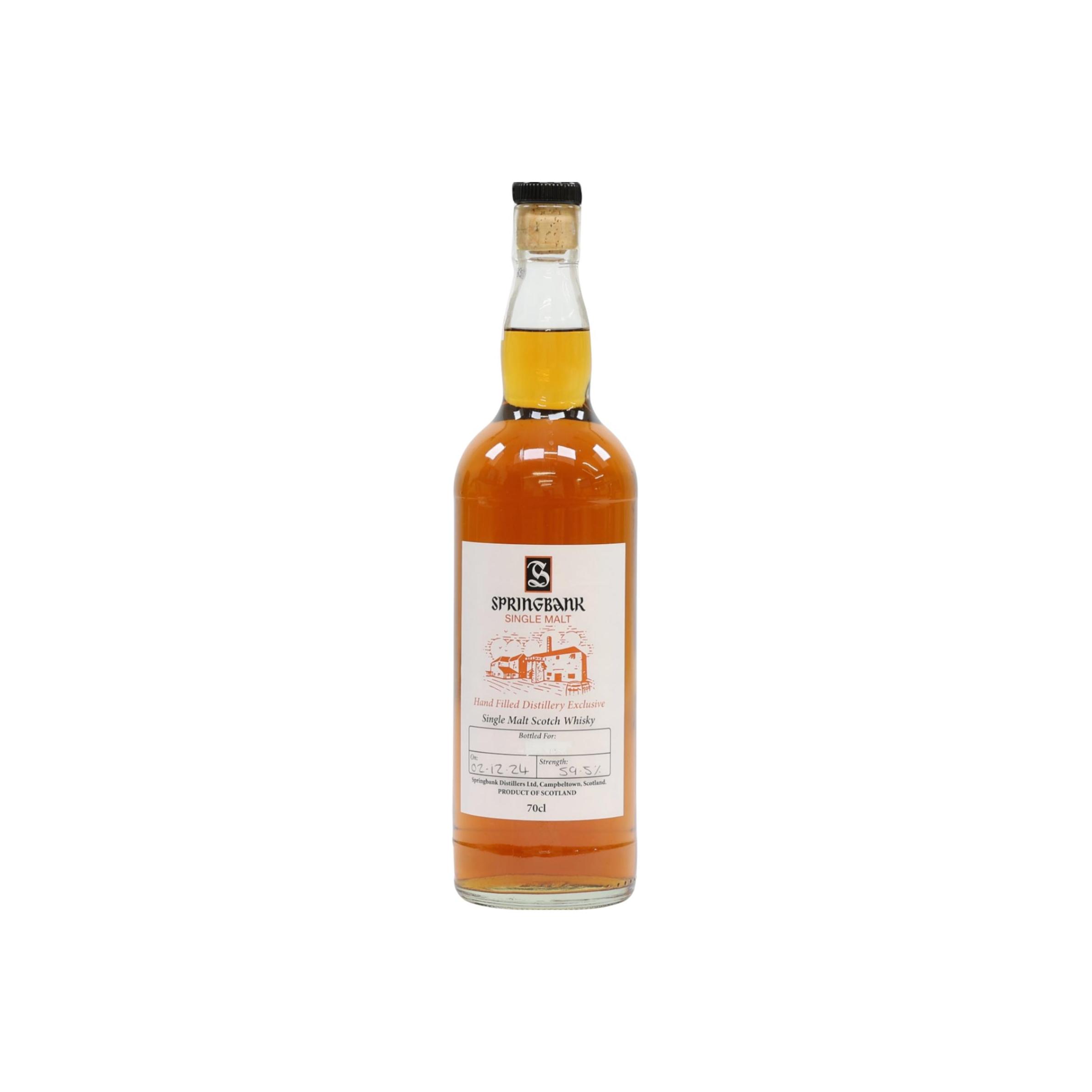 Springbank Single Malt Whisky