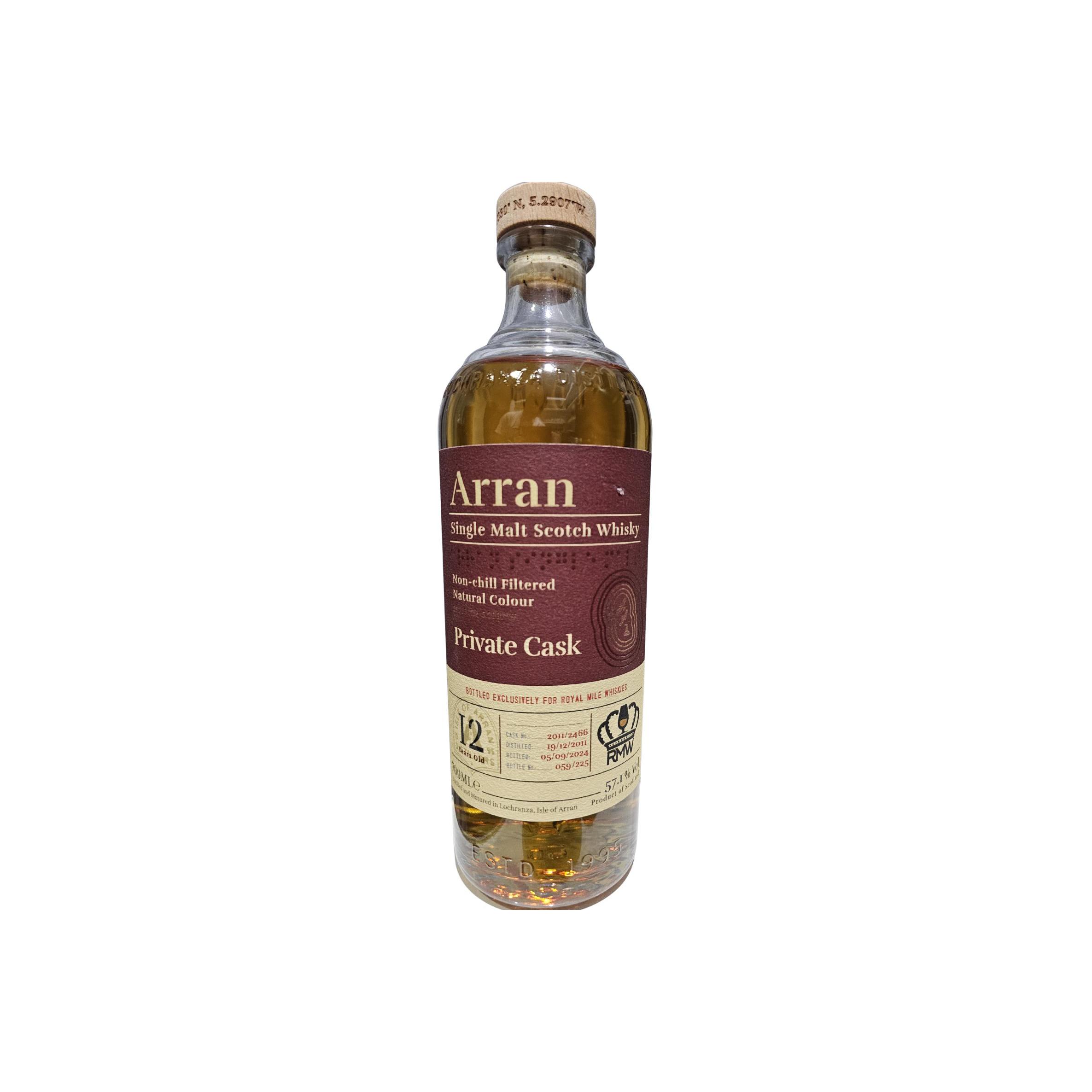 Arran Private Cask 2011 12 Years Single Malt Whisky