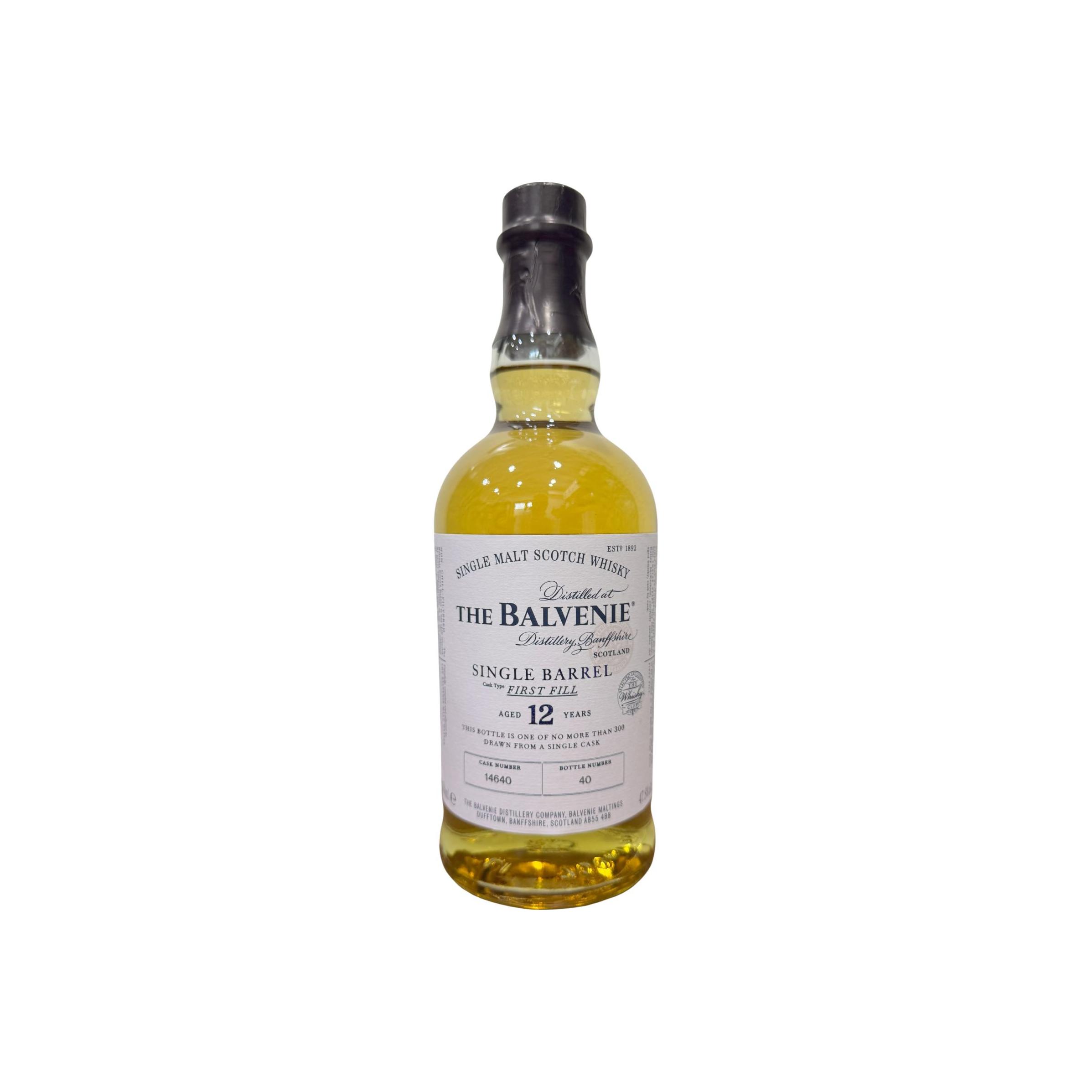 Balvenie 2012