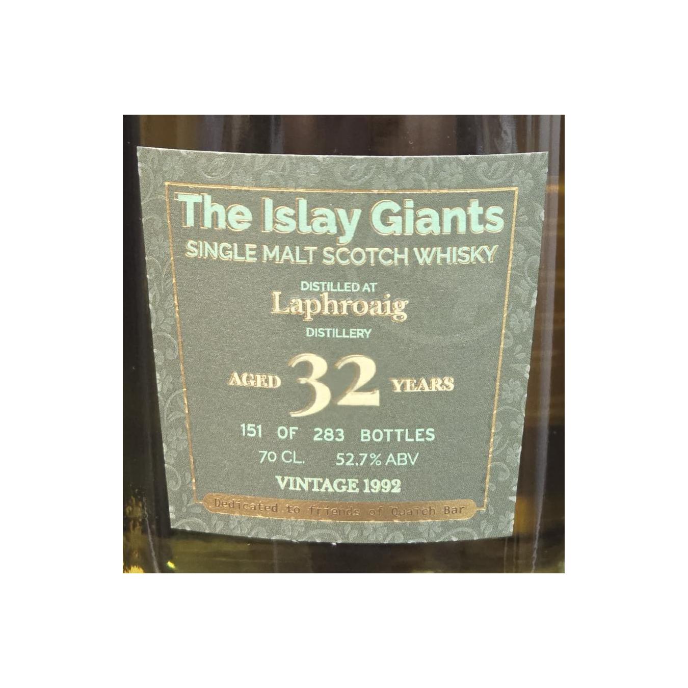 Laphroaig 1992 32 Years Single Malt Whisky 2