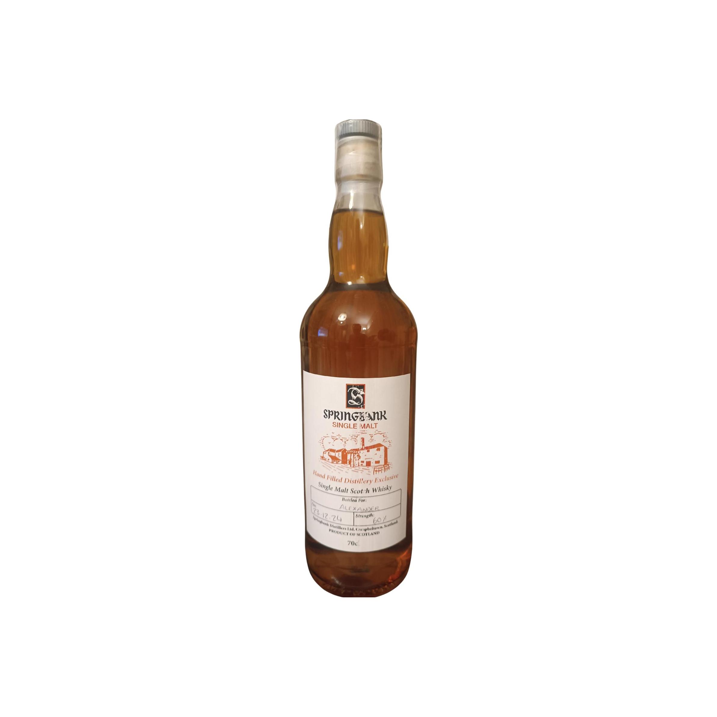 Springbank Single Malt Whisky