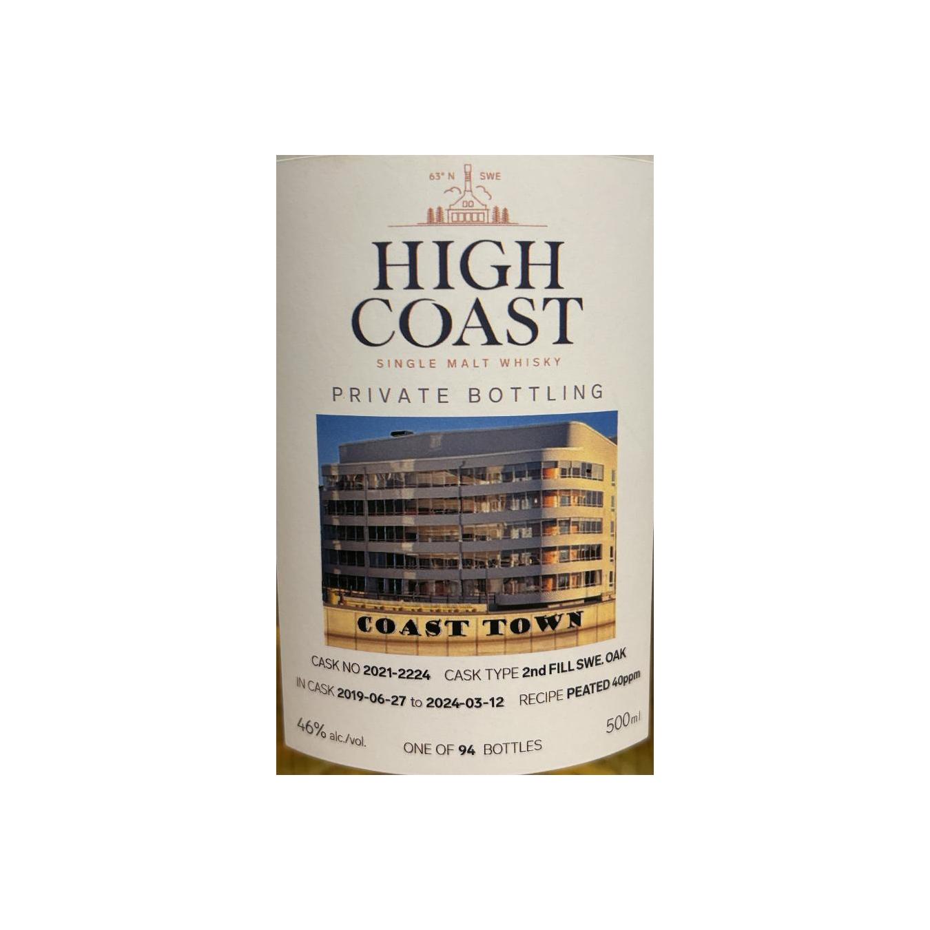 High Coast Private Bottling 2019 Single Malt Whisky