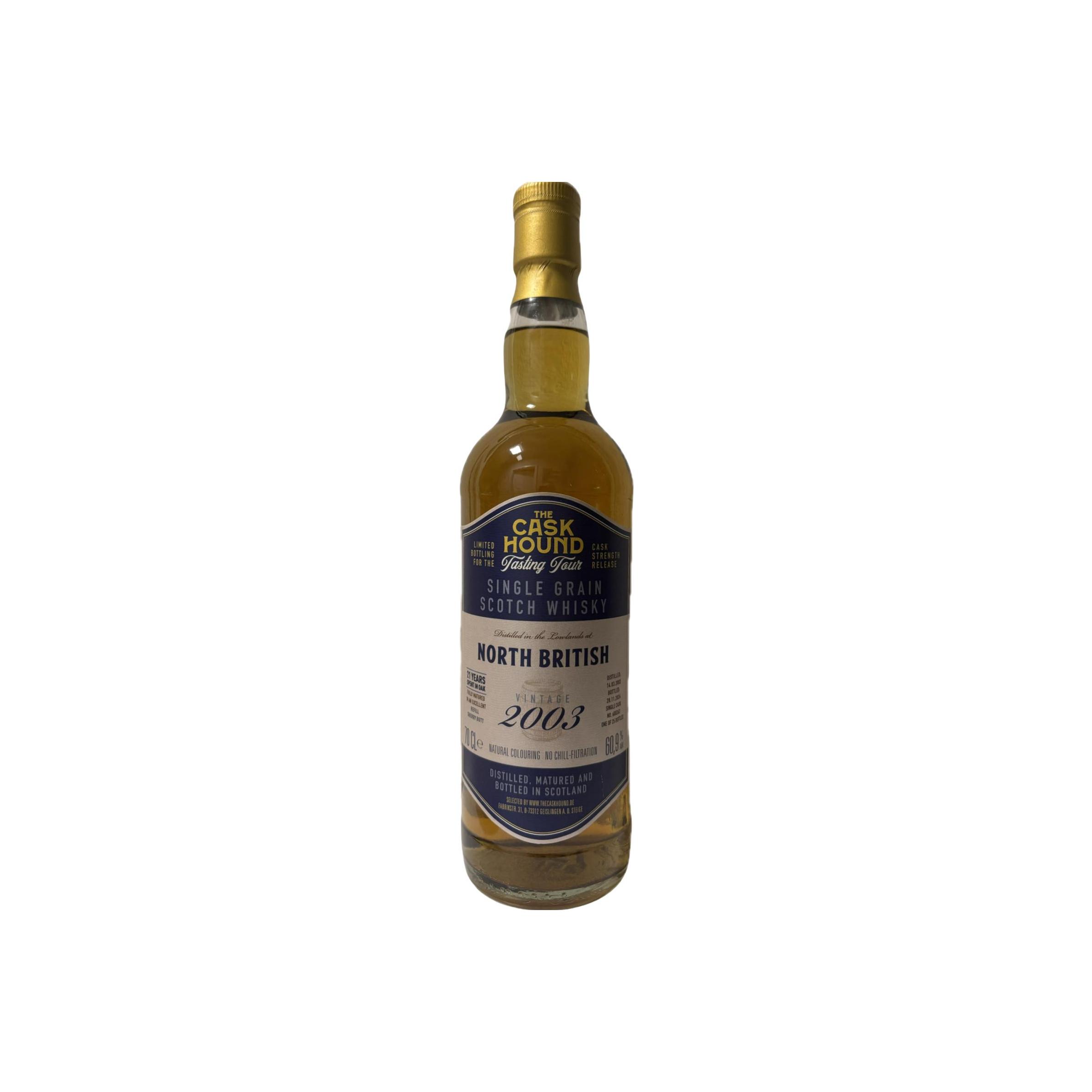 North British 2003 21 Years Single Grain Whisky
