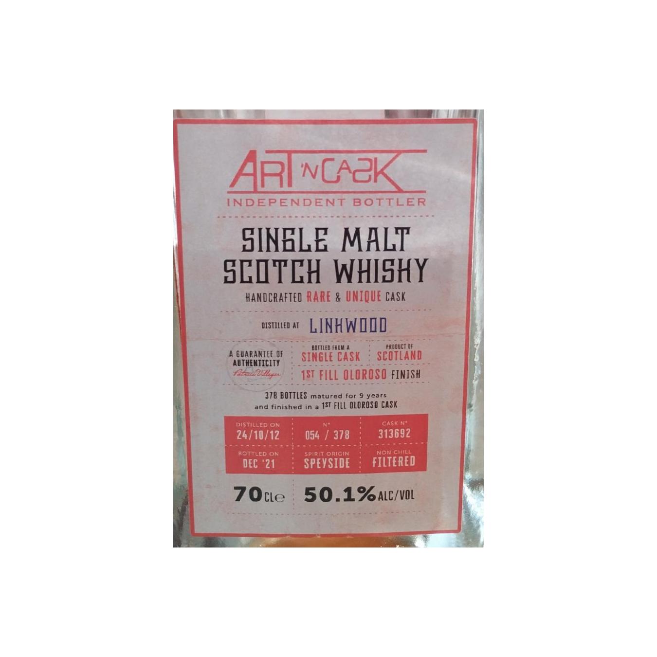 Linkwood 2012 9 Years Single Malt Whisky