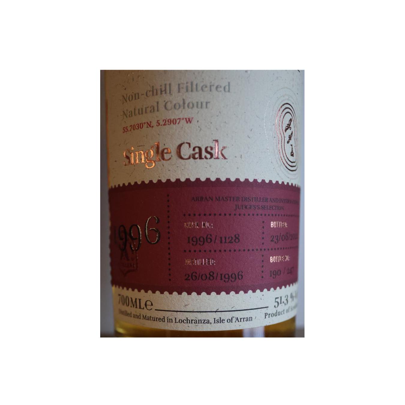 Arran Single Cask 1996 Single Malt Whisky 2