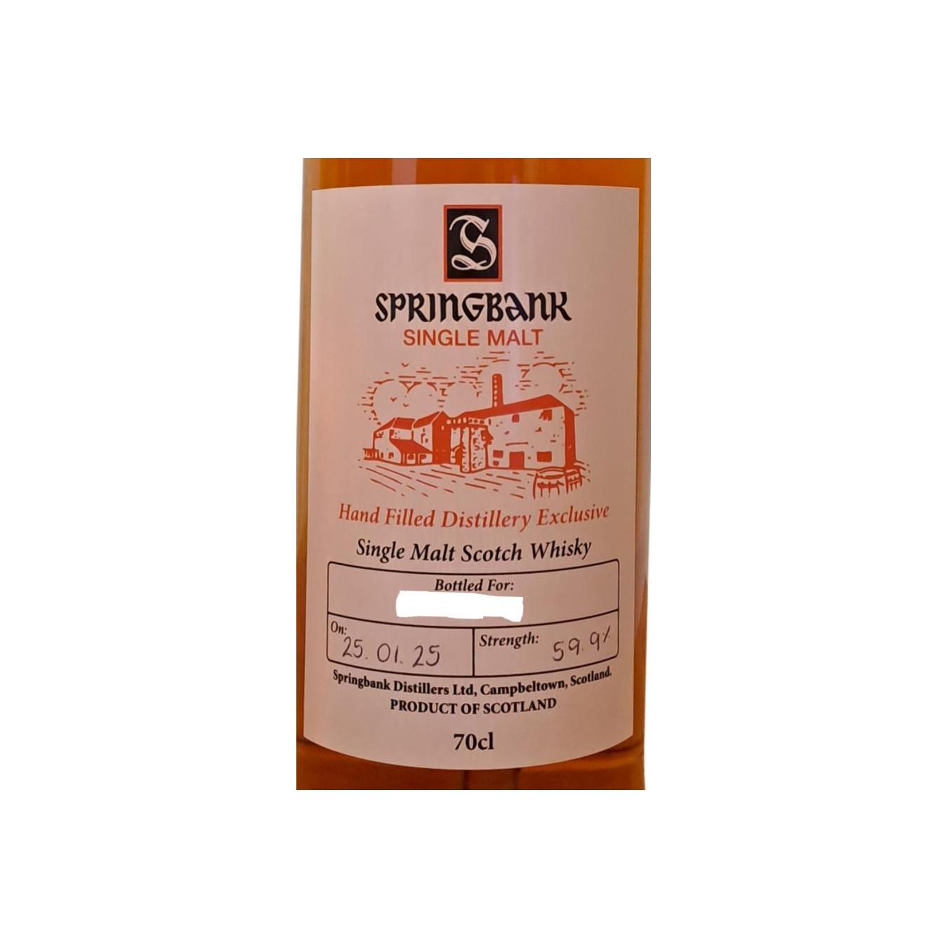 Springbank Single Malt Whisky 2