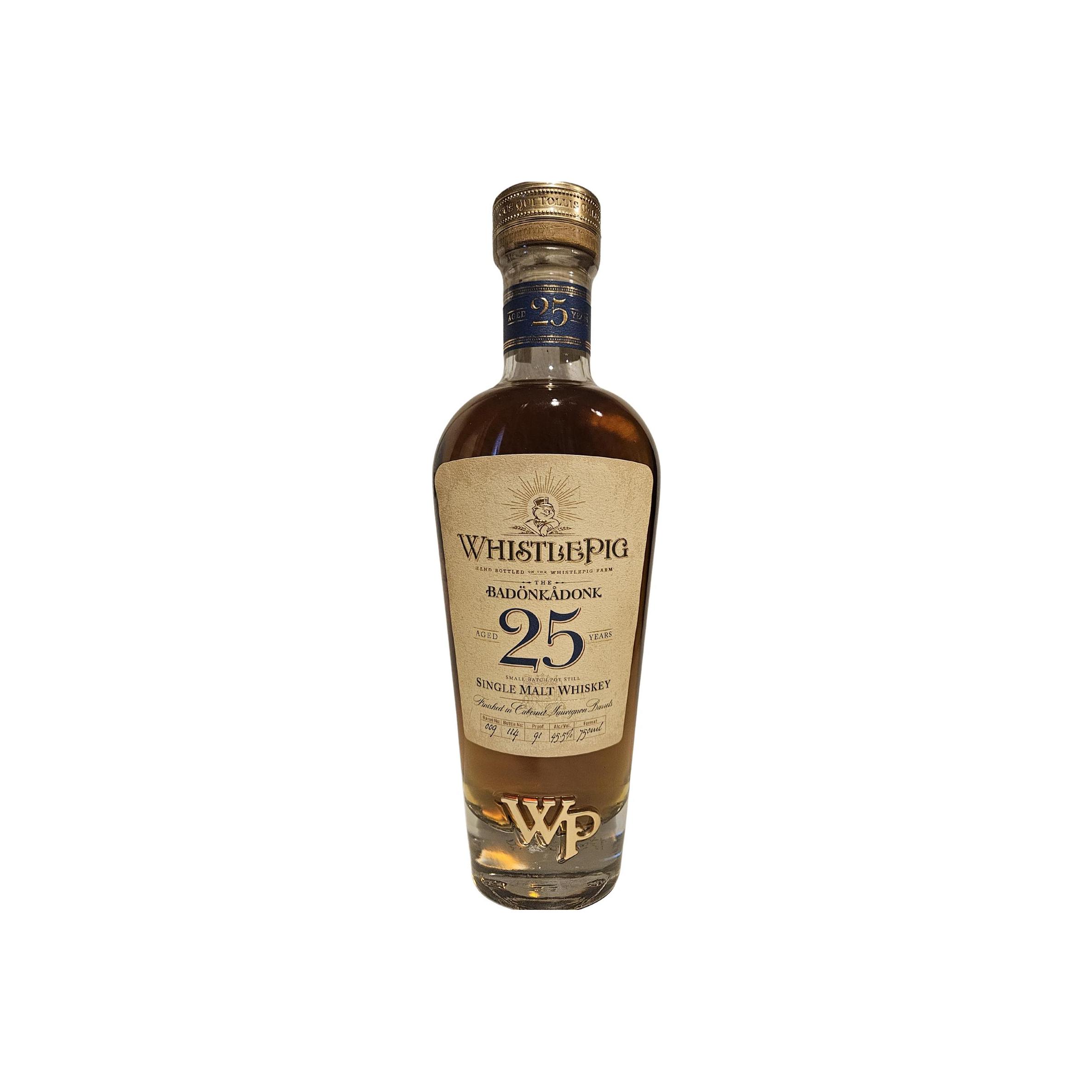 WhistlePig 25 Years Single Malt Whisky