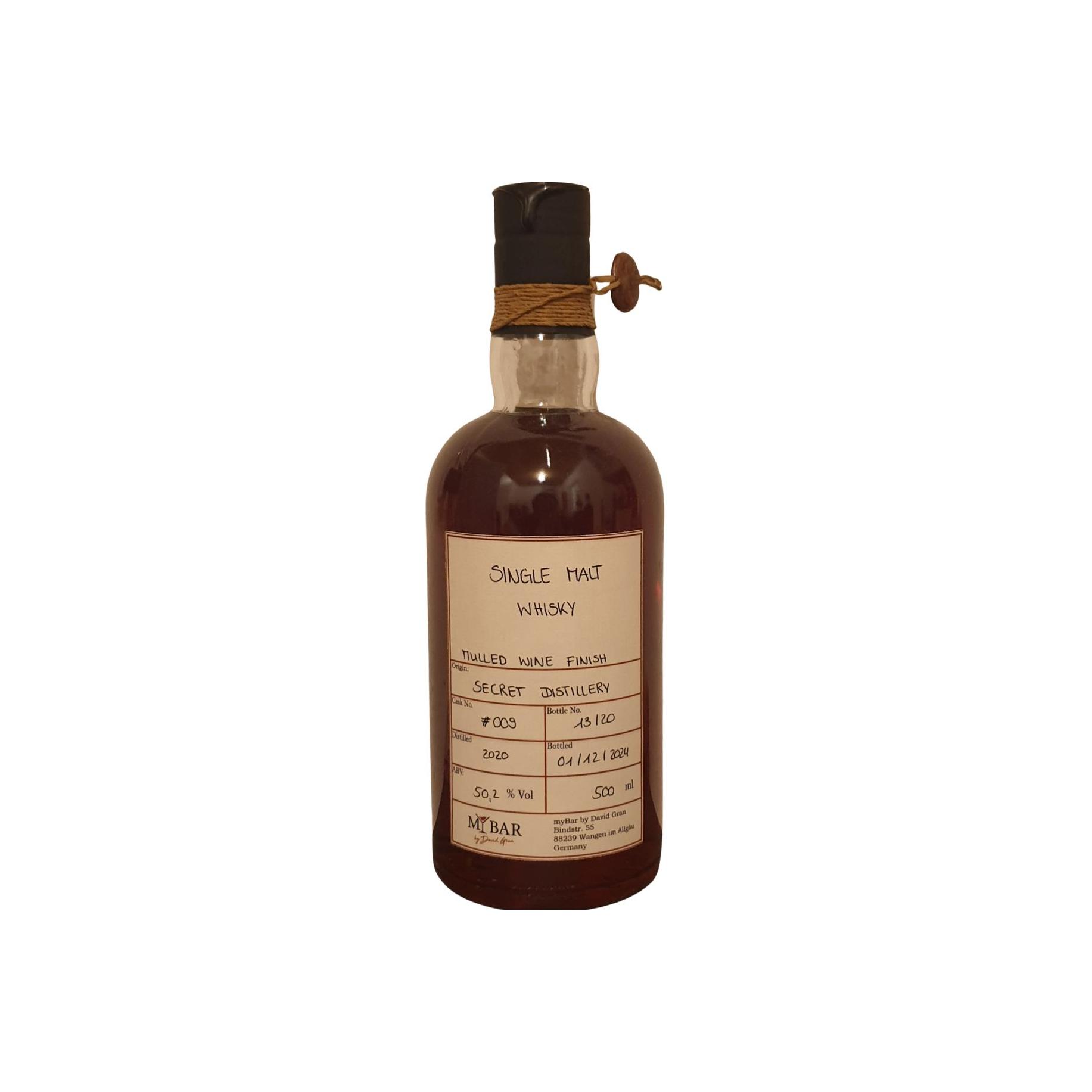 Secret Distillery 2020 myBar