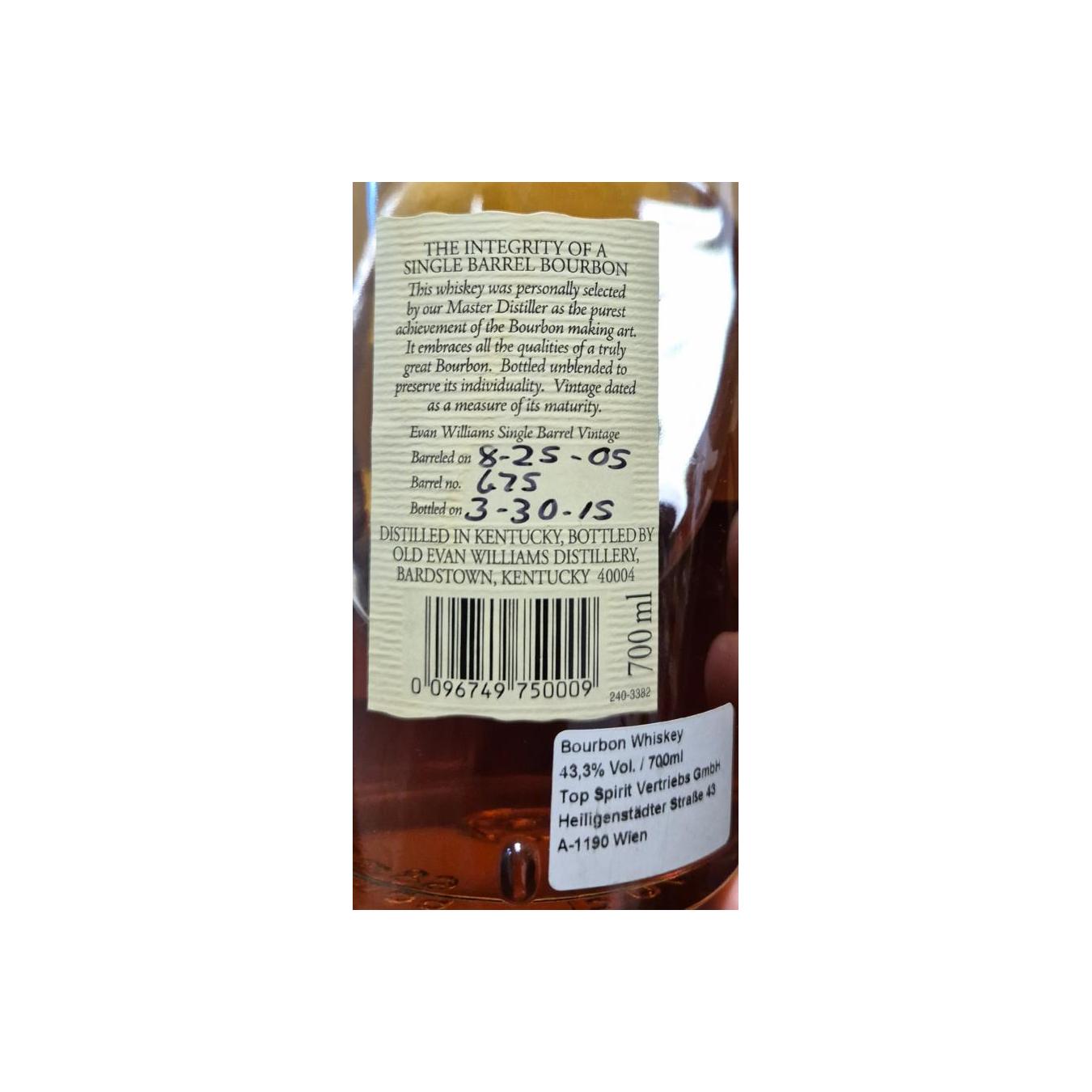 Heaven Hill 2005 Bourbon Whisky 2