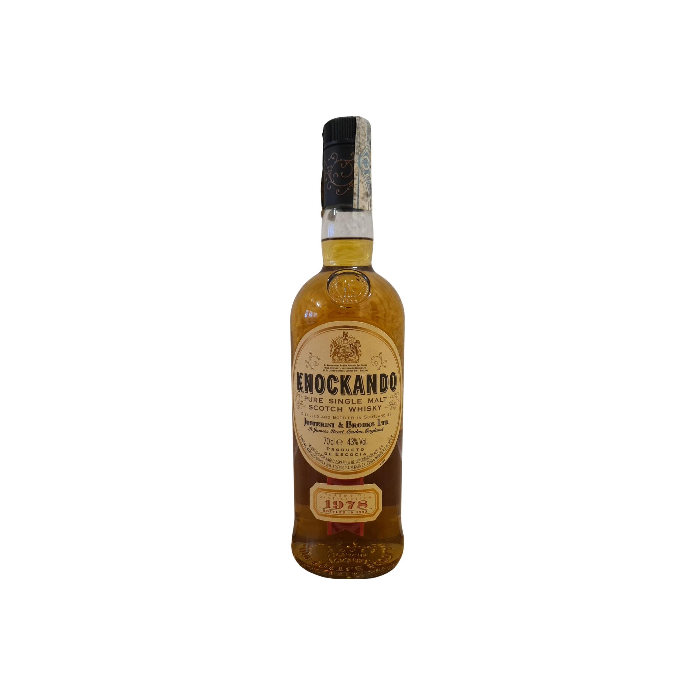 Knockando 1978 Single Malt Whisky