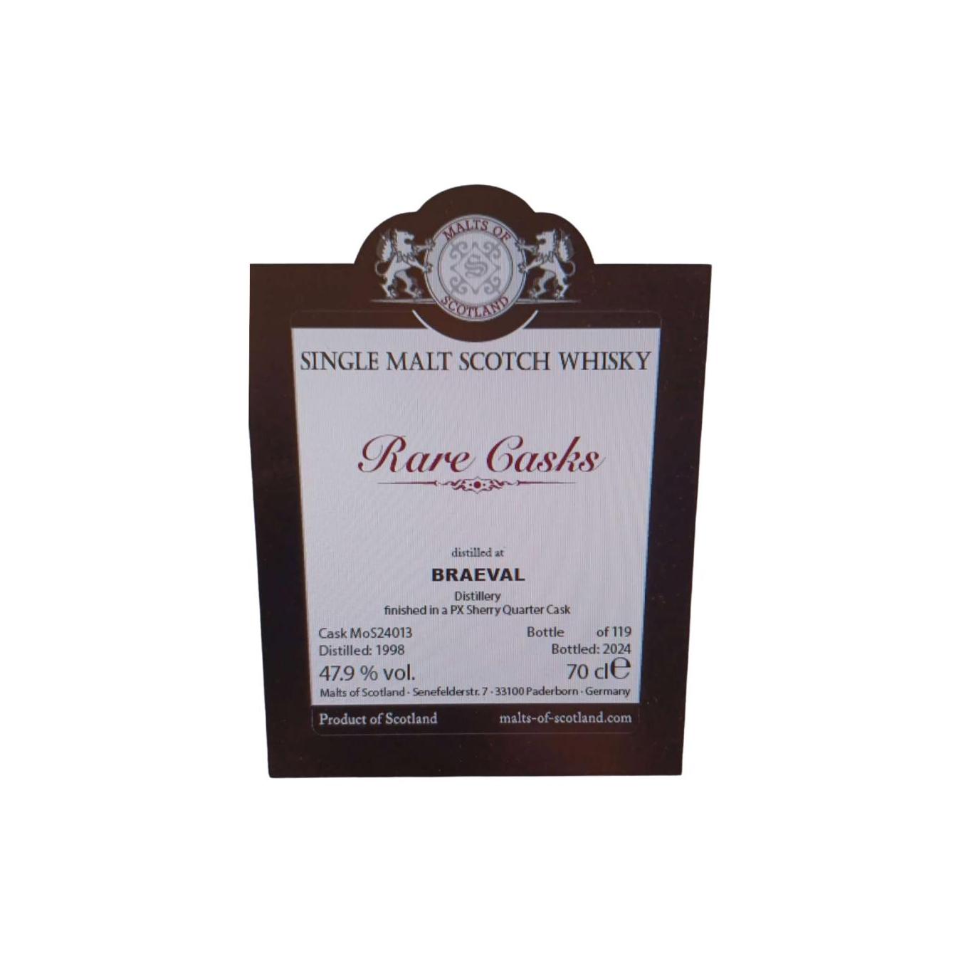 Braeval 1998 Single Malt Whisky