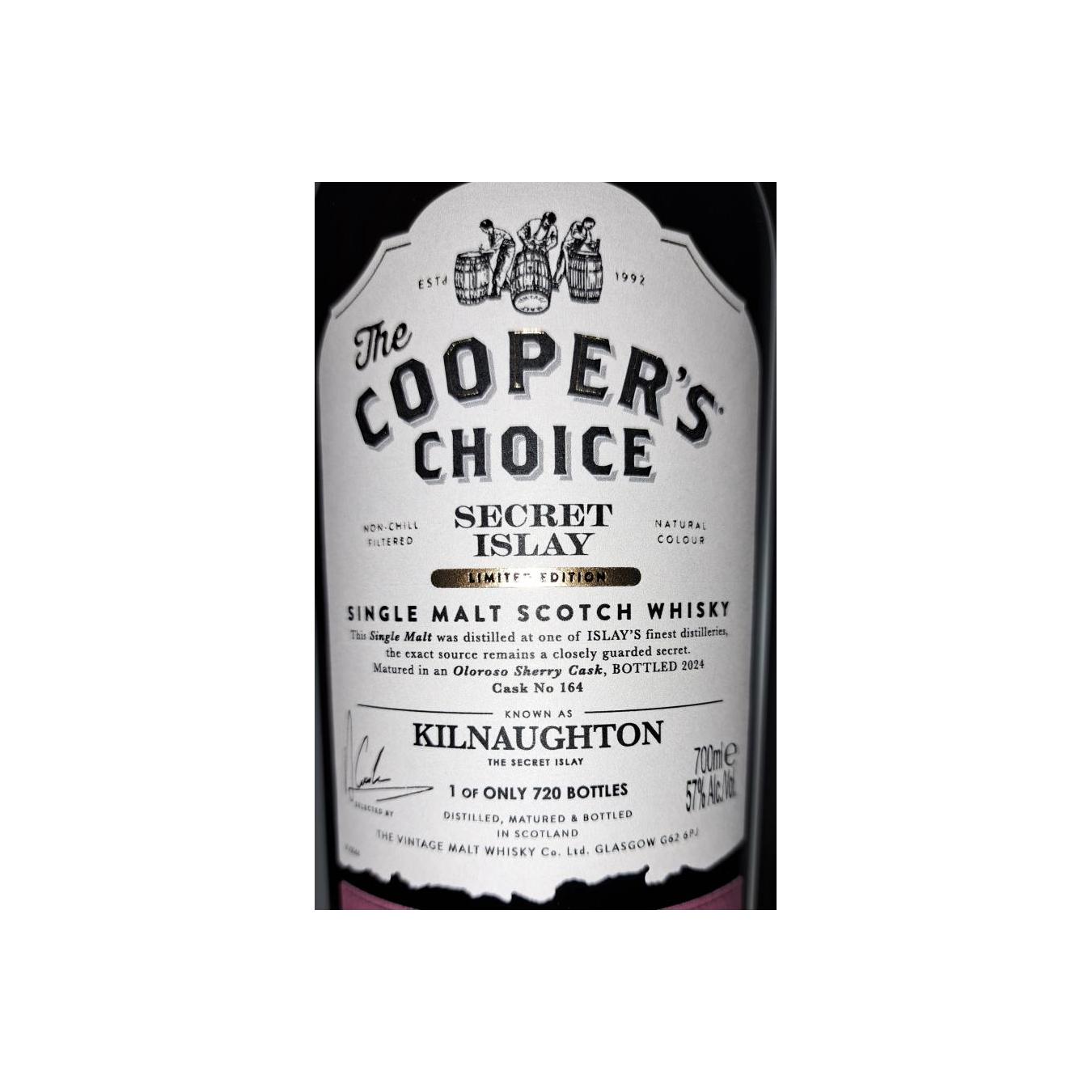 Kilnaughton Secret Islay VM 2